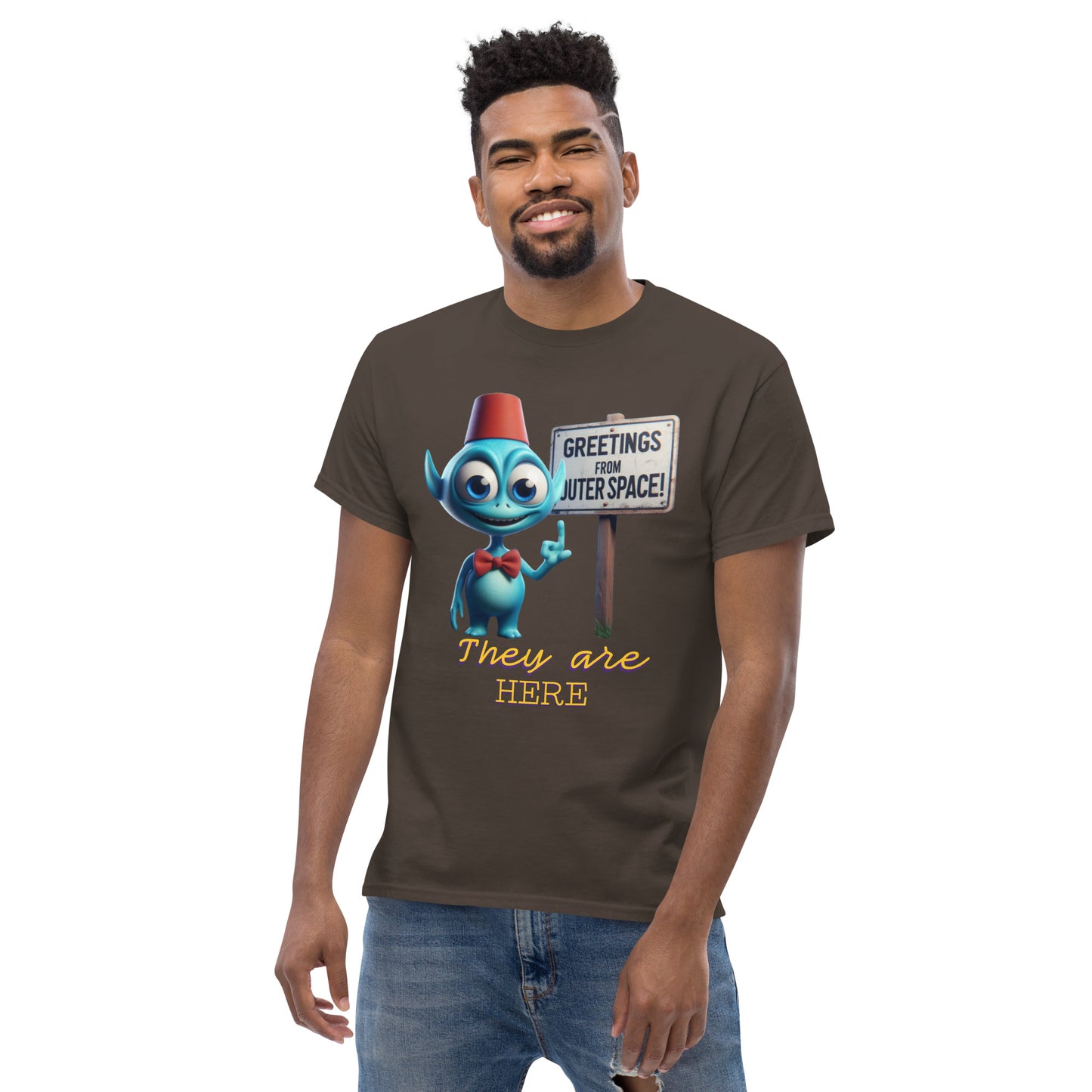 Klassisches Herren-T-Shirt