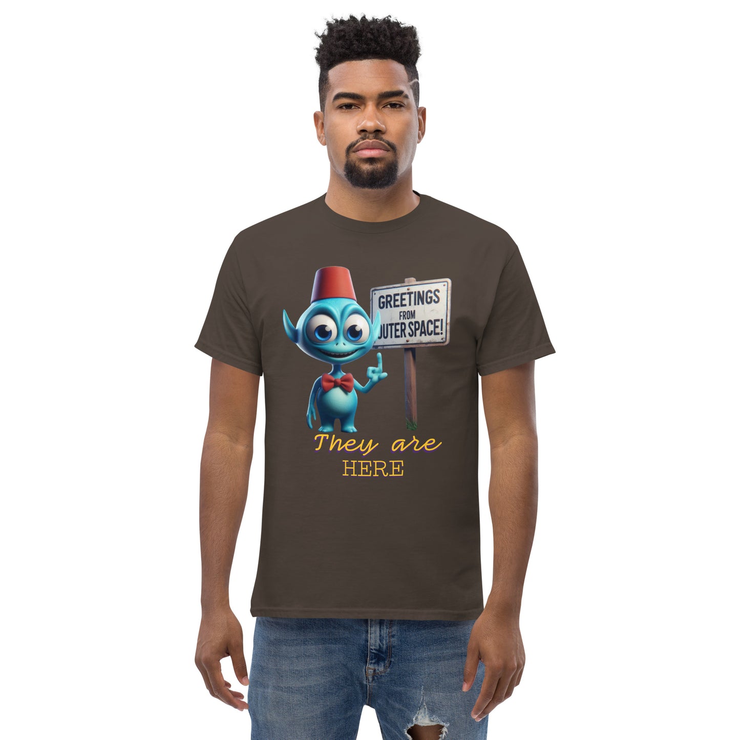 Klassisches Herren-T-Shirt