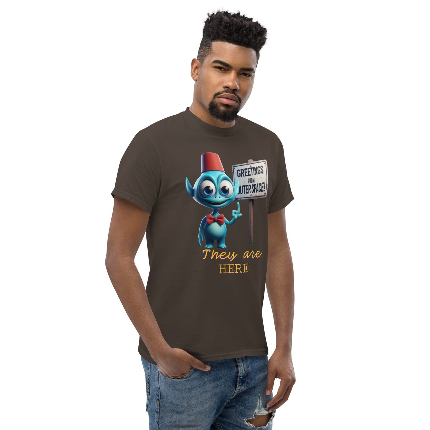 Klassisches Herren-T-Shirt
