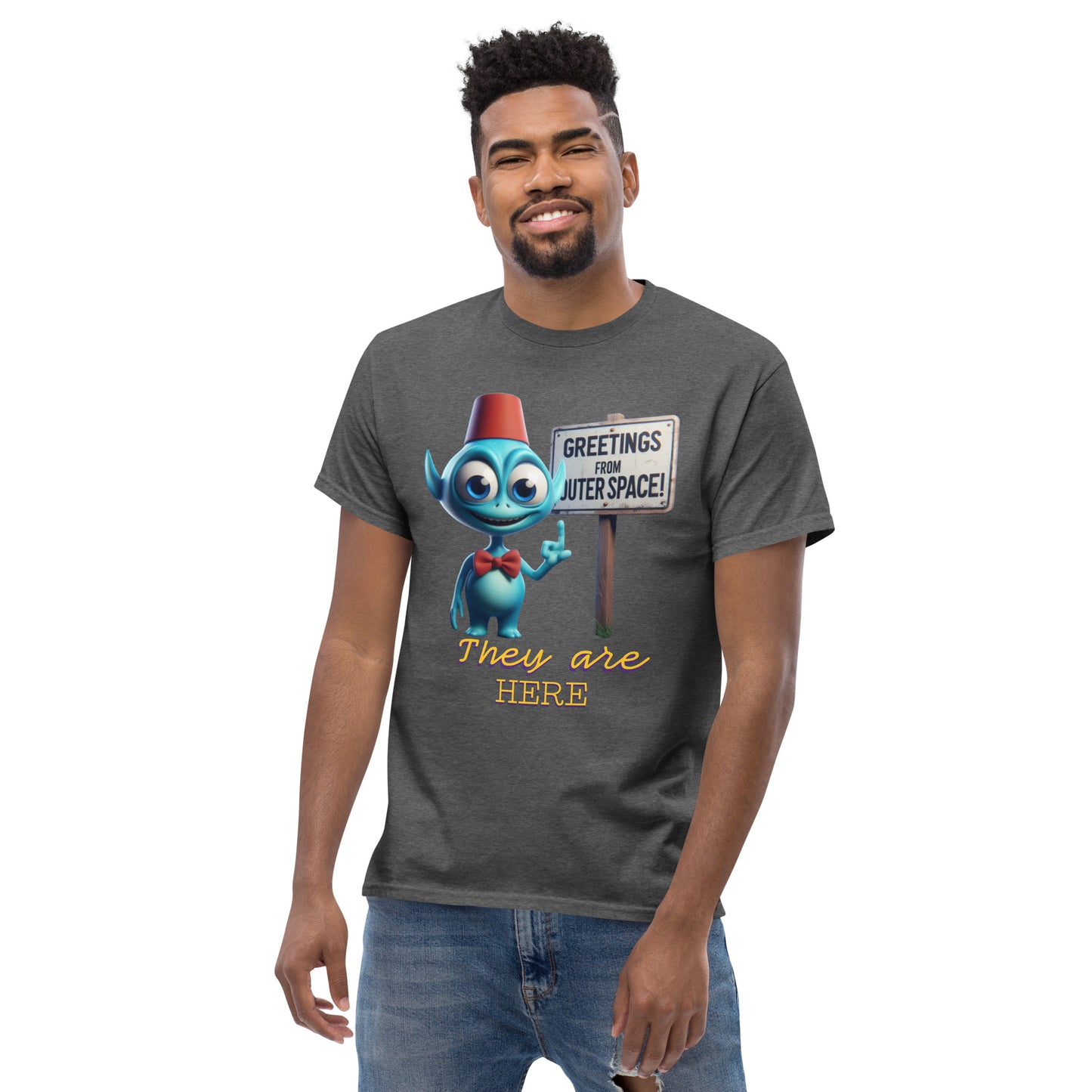 Klassisches Herren-T-Shirt