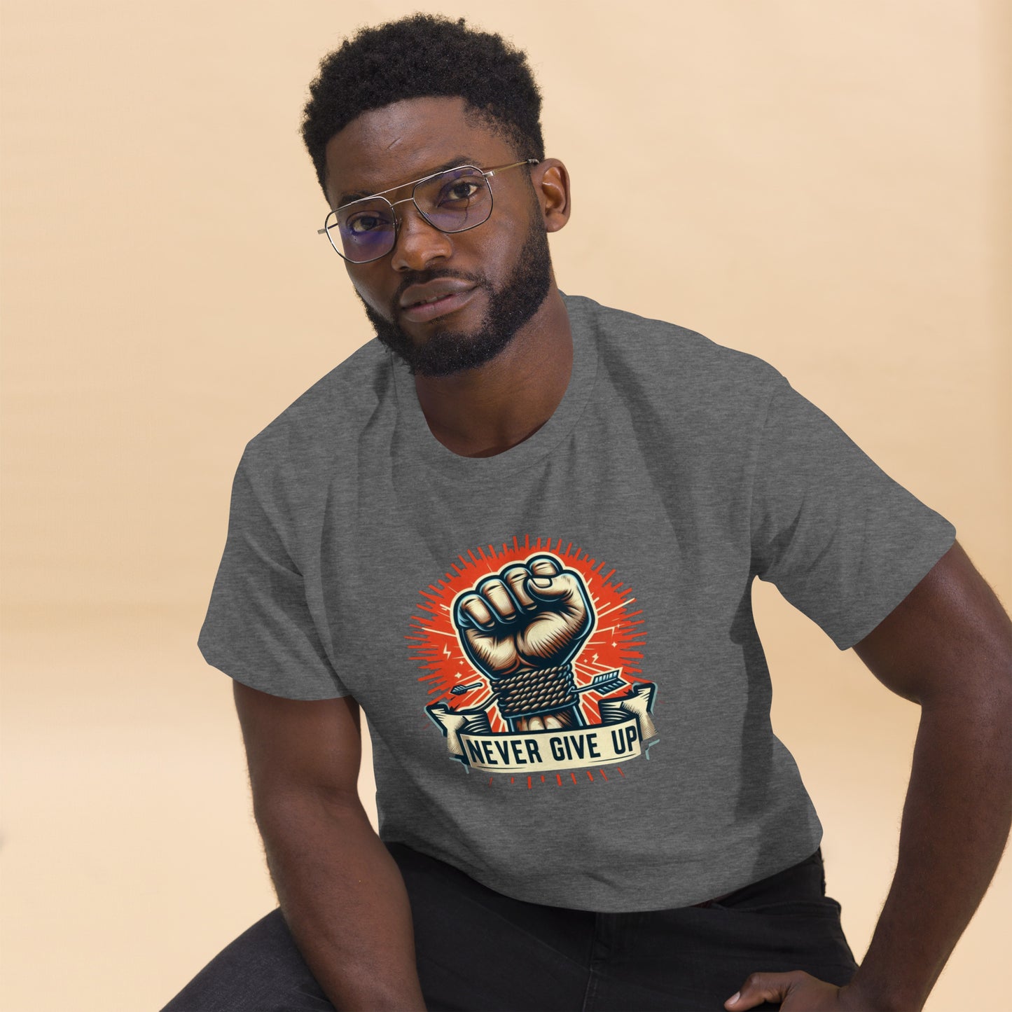 Klassisches Herren-T-Shirt