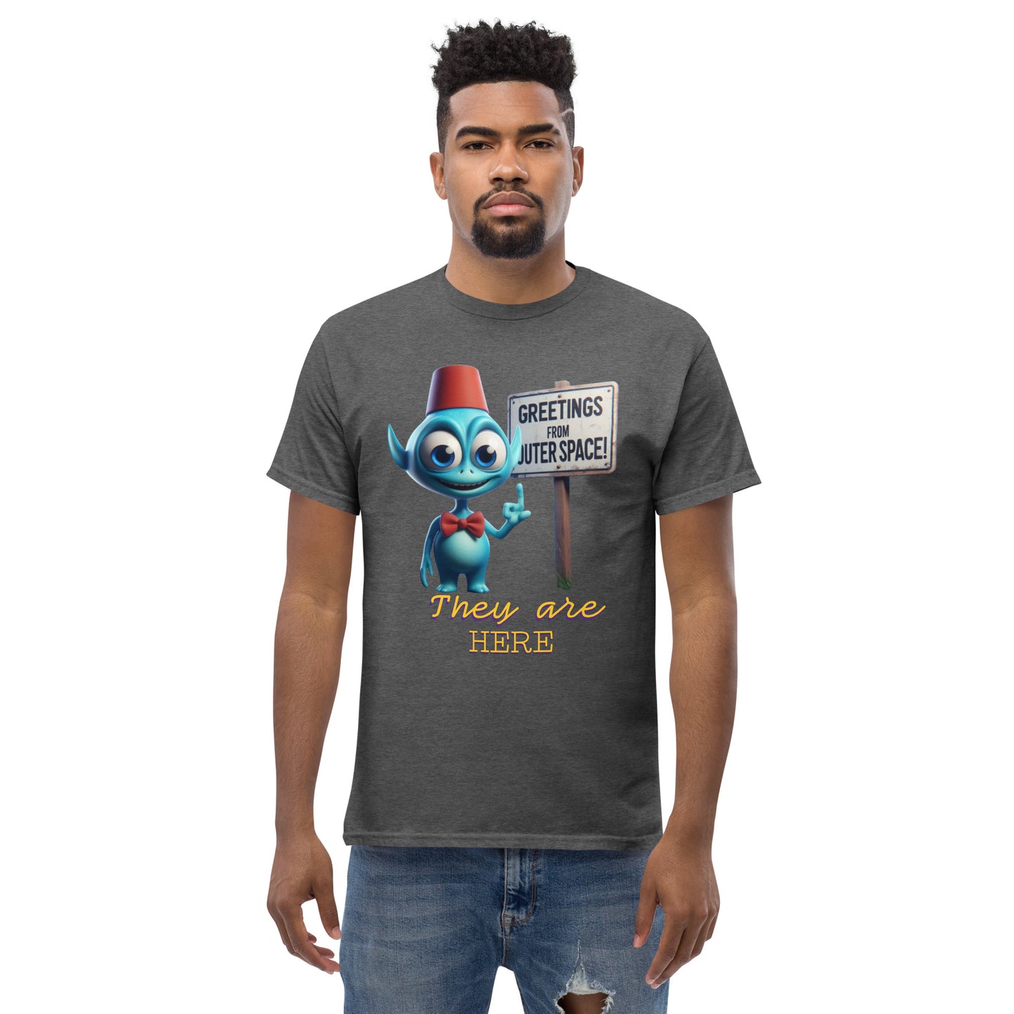 Klassisches Herren-T-Shirt