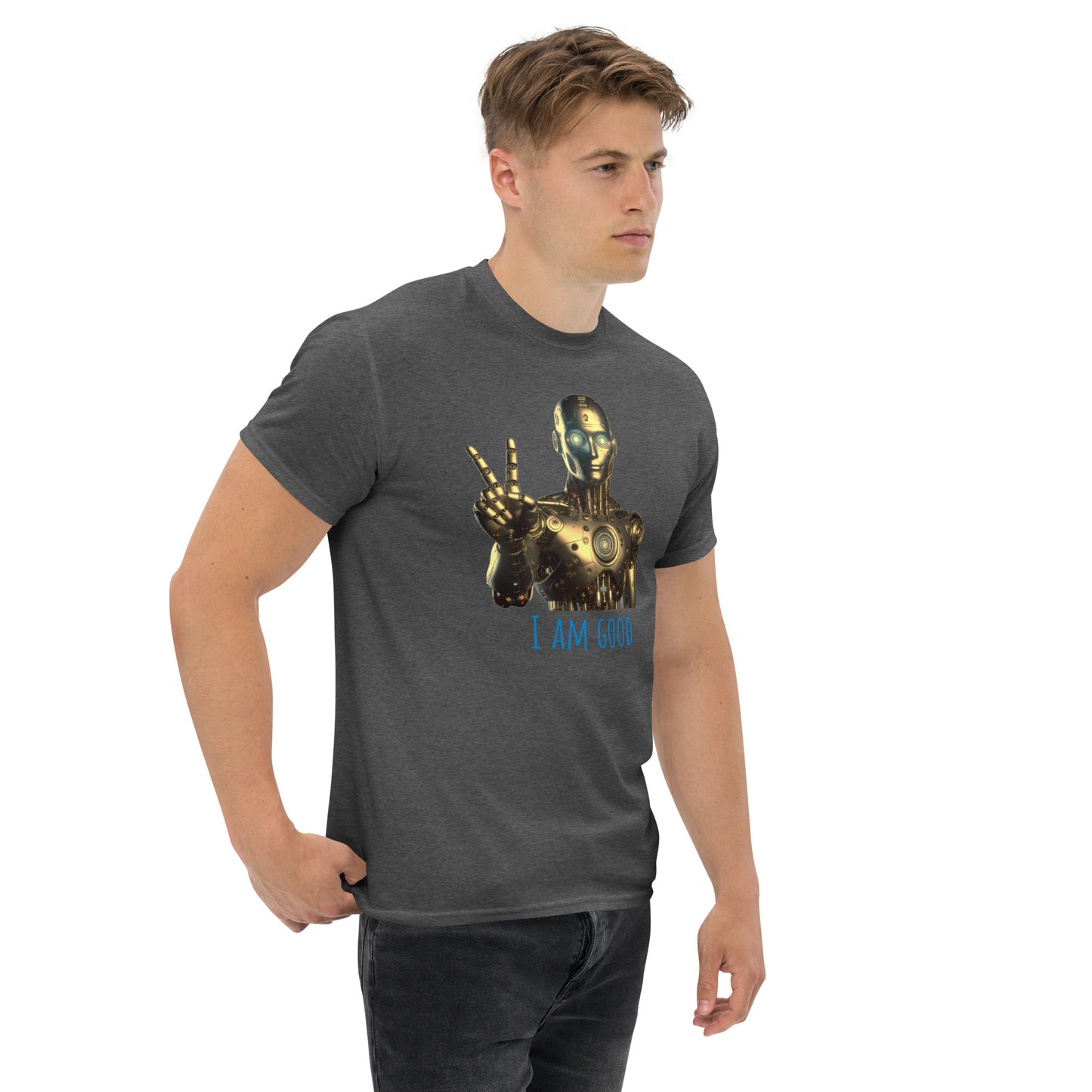 Klassisches Herren-T-Shirt