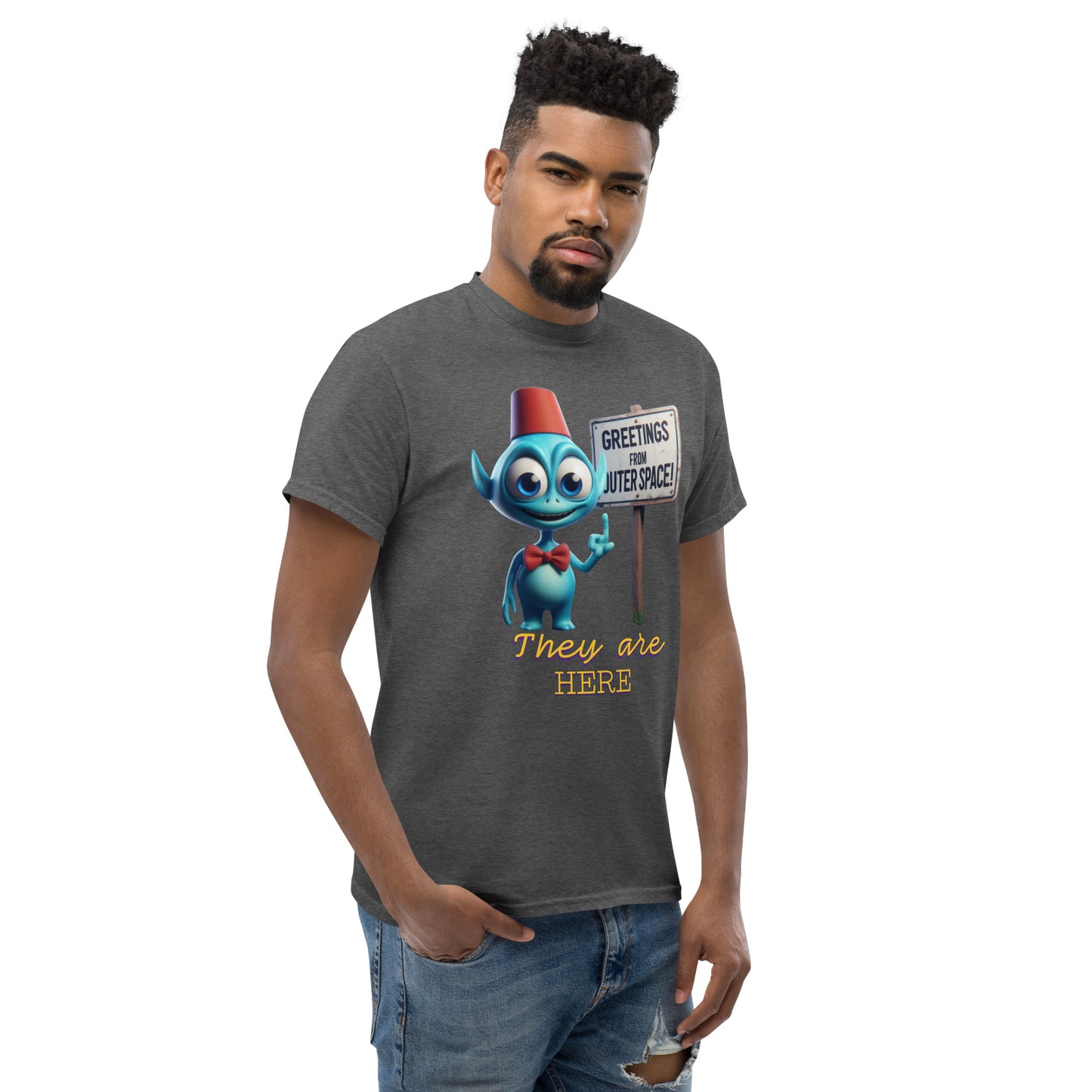 Klassisches Herren-T-Shirt