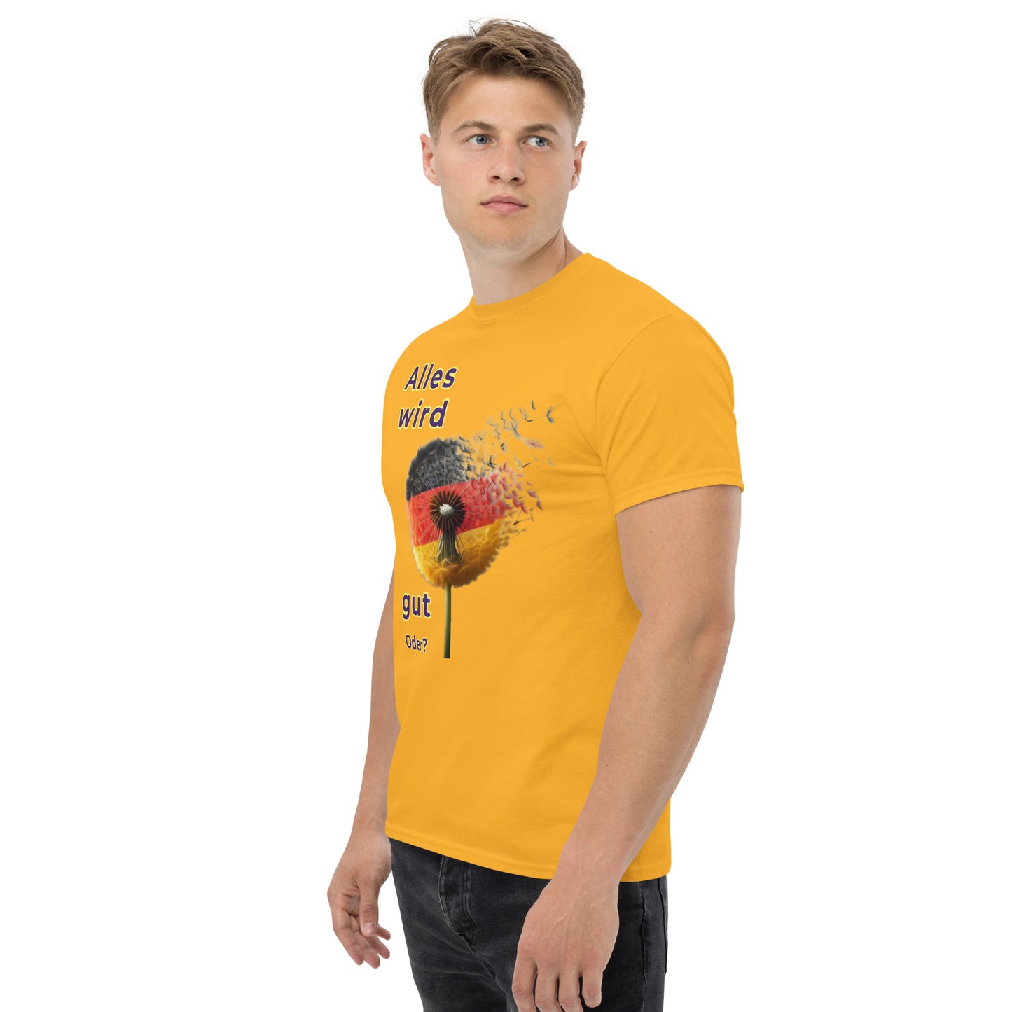 Klassisches Herren-T-Shirt, Motiv BRD
