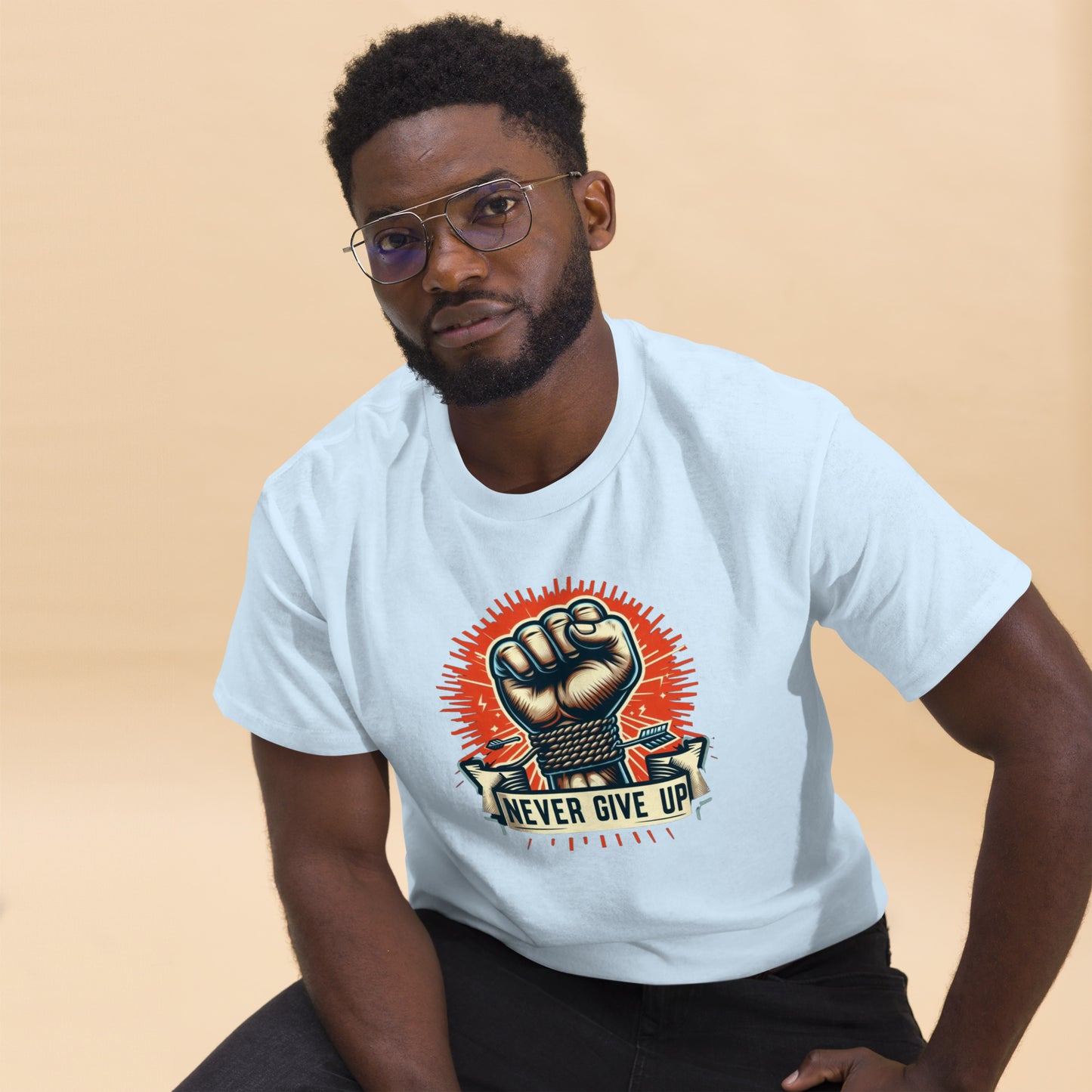 Klassisches Herren-T-Shirt
