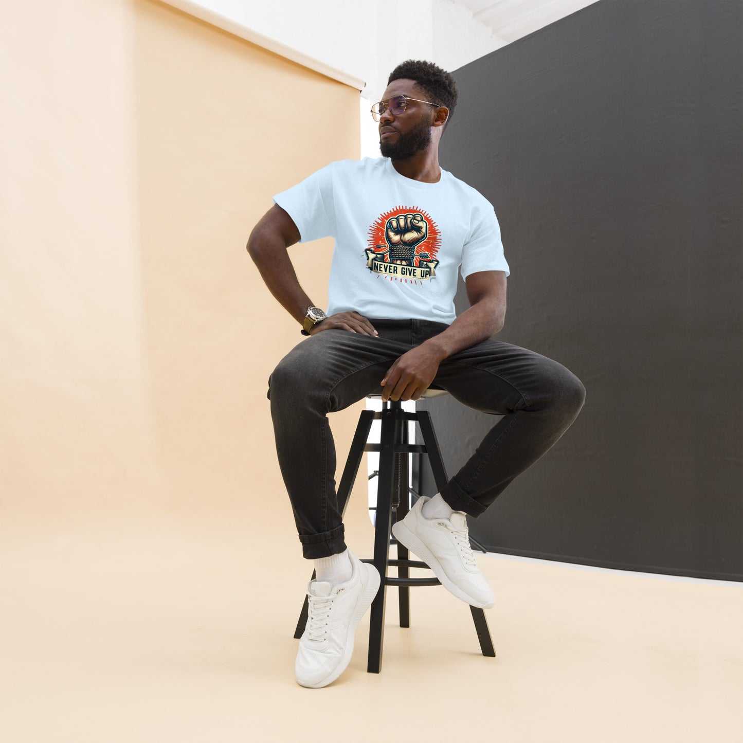 Klassisches Herren-T-Shirt