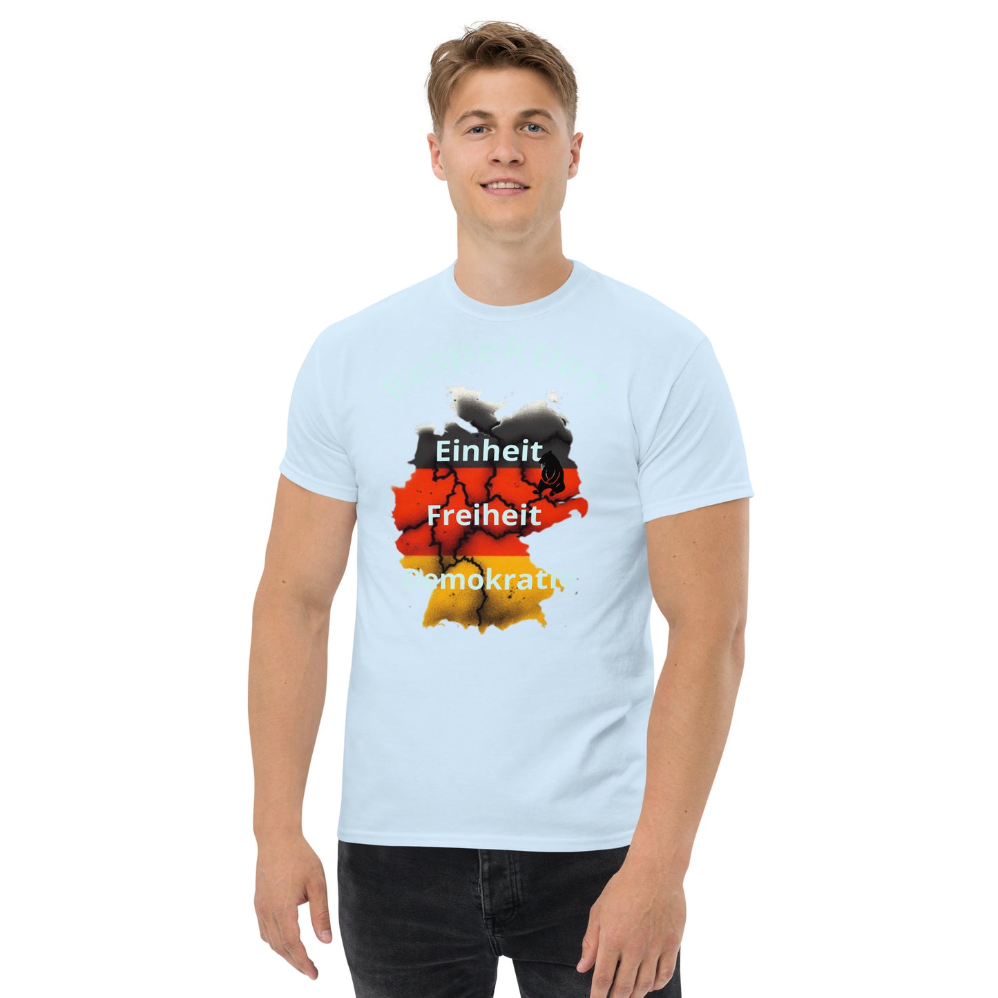 Klassisches Herren-T-Shirt
