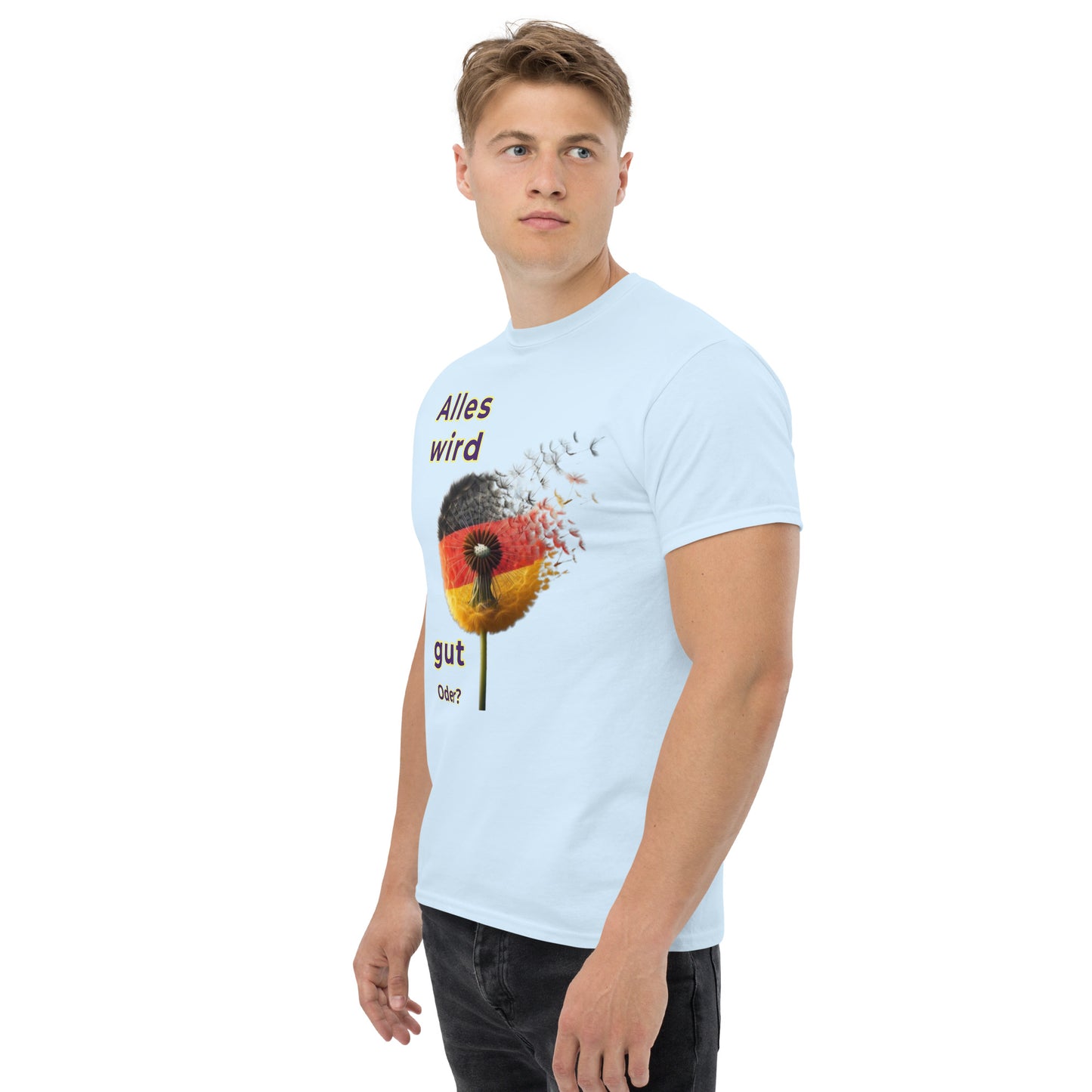 Klassisches Herren-T-Shirt, Motiv BRD