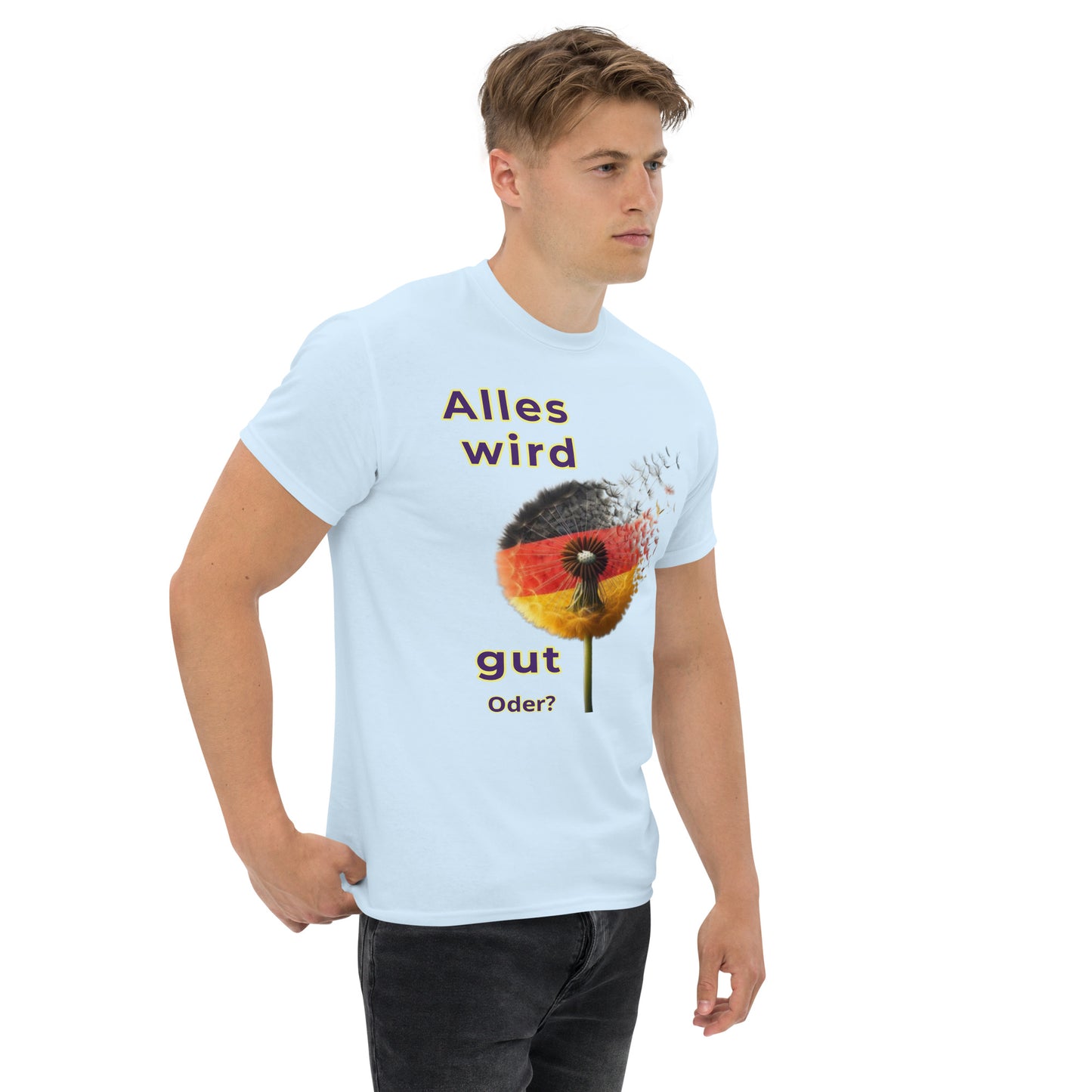 Klassisches Herren-T-Shirt, Motiv BRD