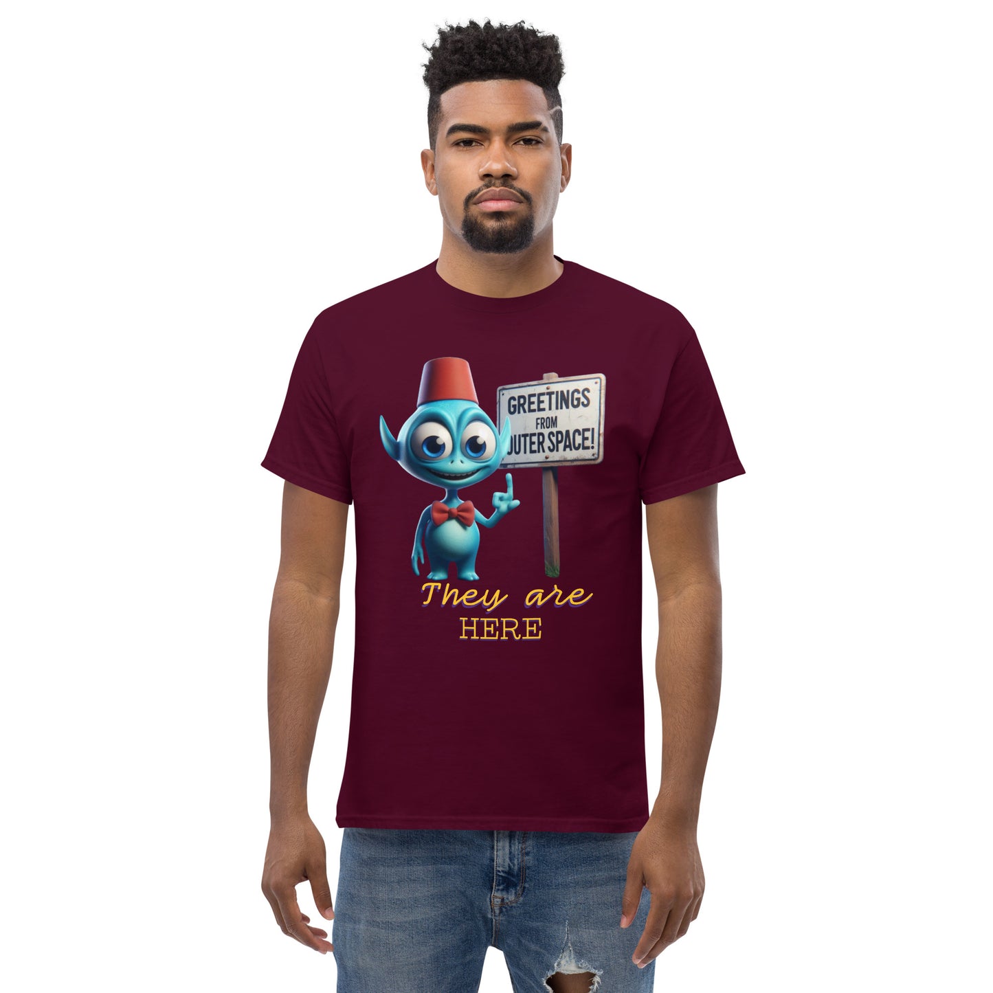 Klassisches Herren-T-Shirt
