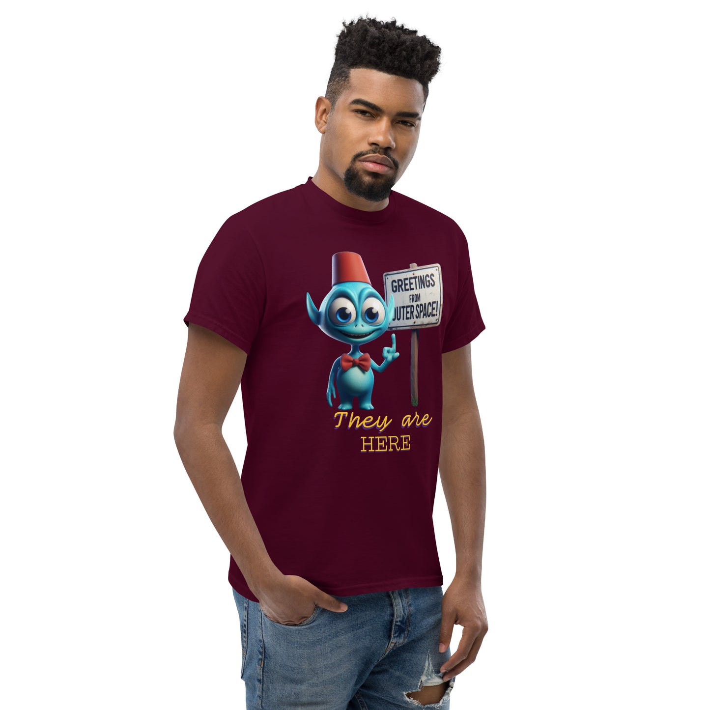 Klassisches Herren-T-Shirt