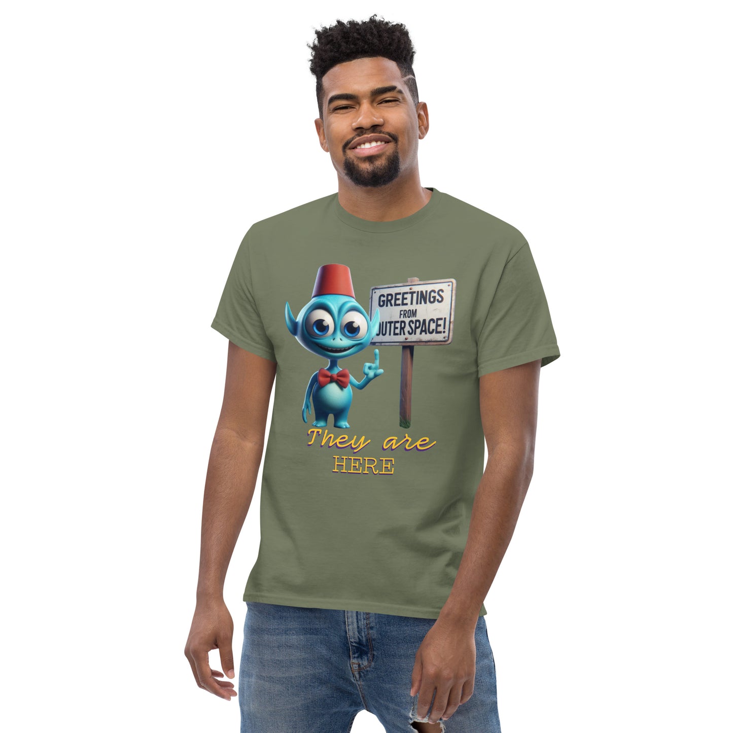 Klassisches Herren-T-Shirt