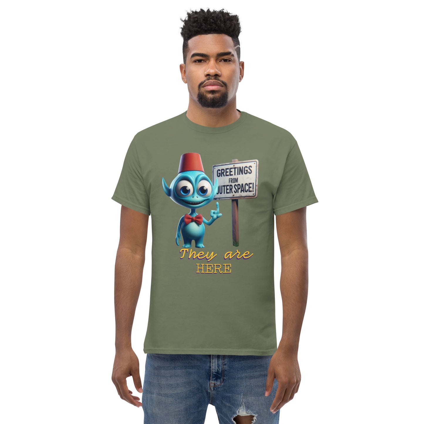 Klassisches Herren-T-Shirt