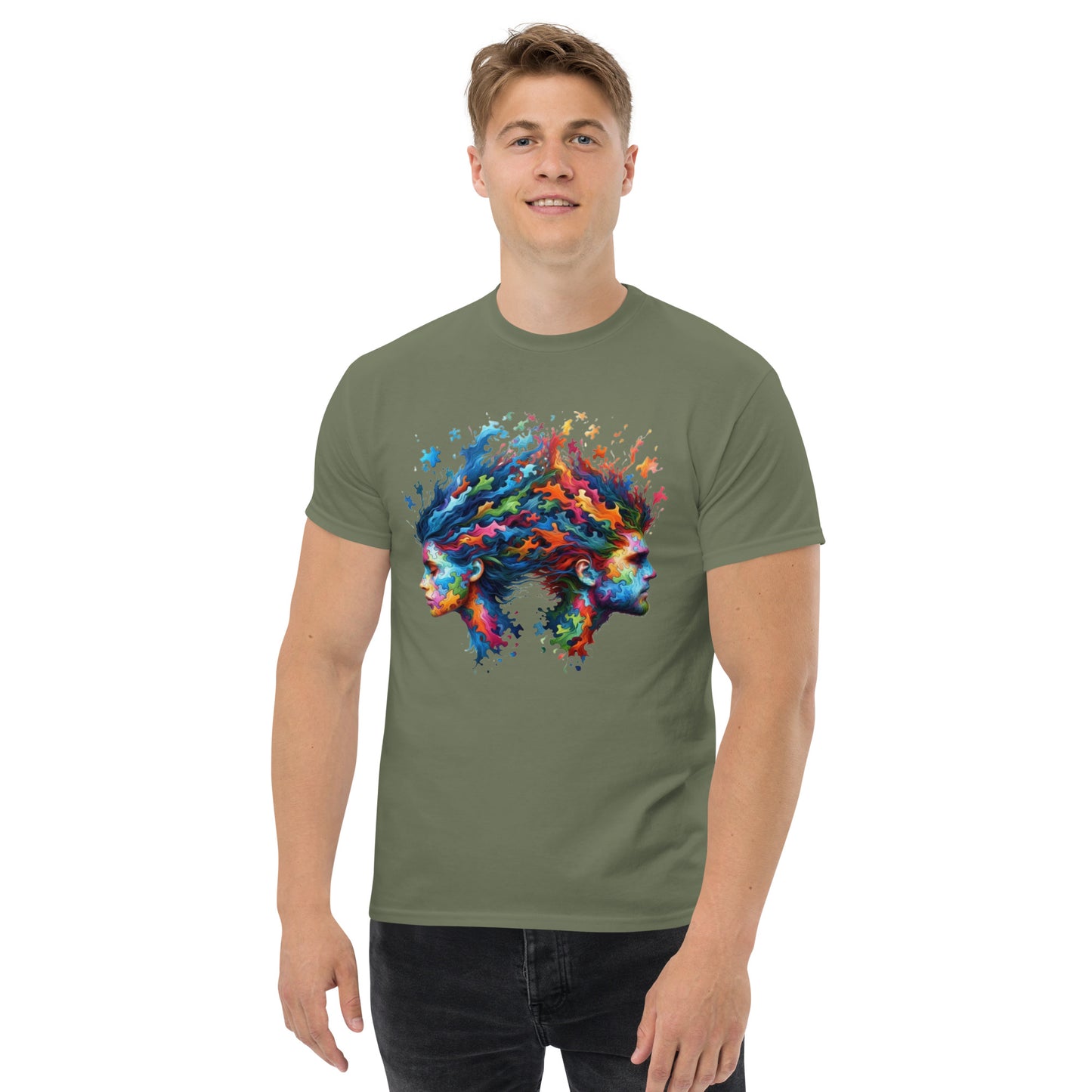 Klassisches Herren-T-Shirt