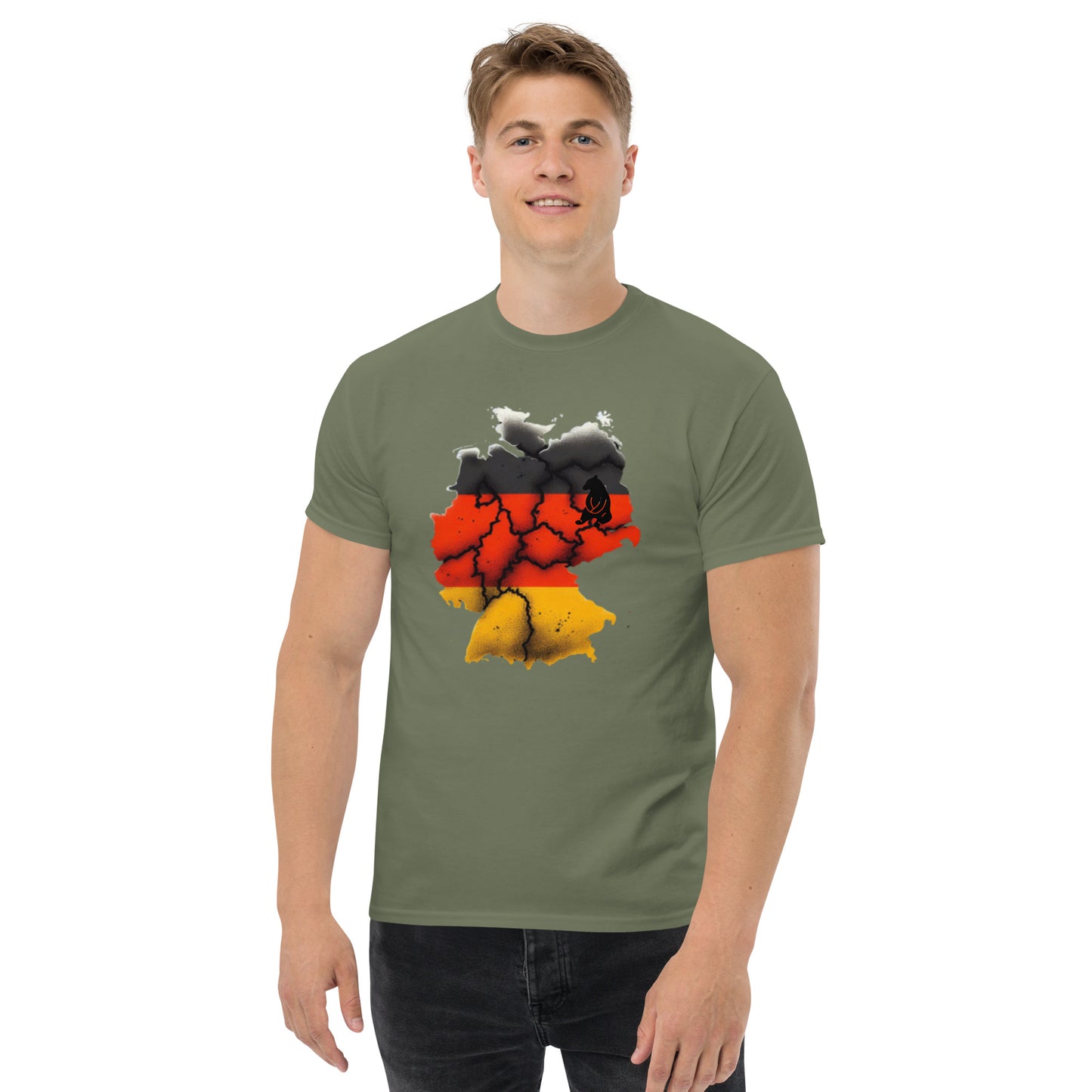 Klassisches Herren-T-Shirt