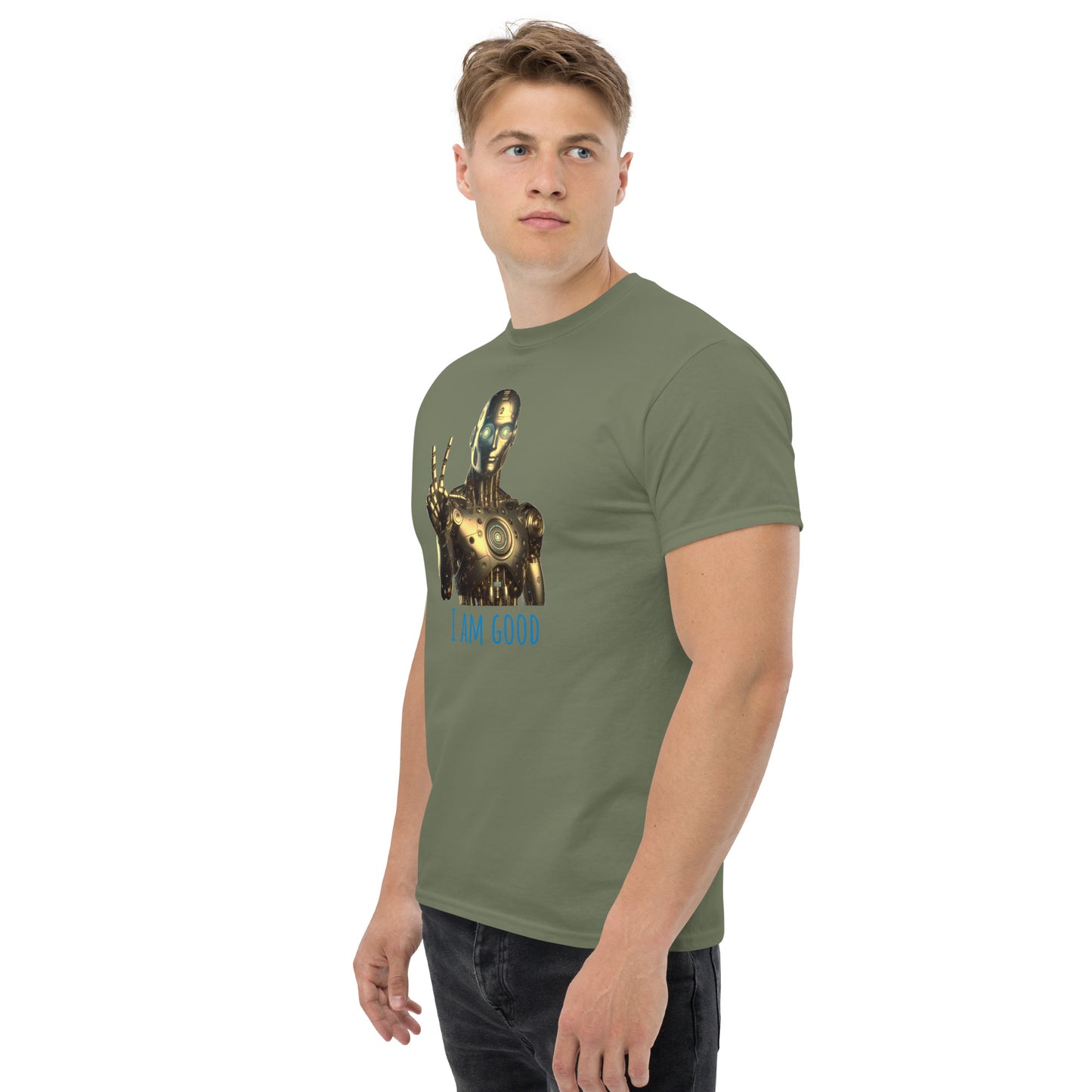 Klassisches Herren-T-Shirt