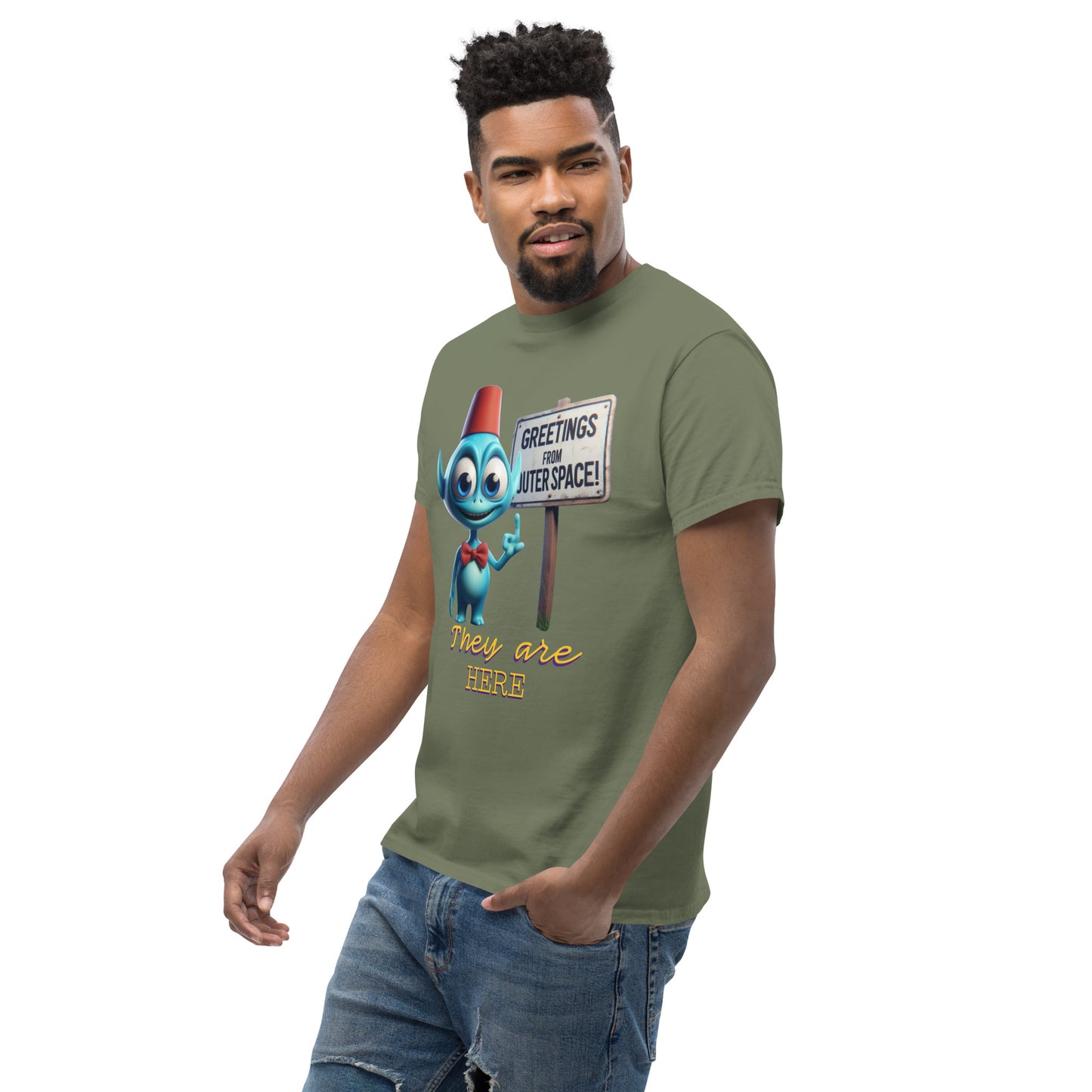 Klassisches Herren-T-Shirt