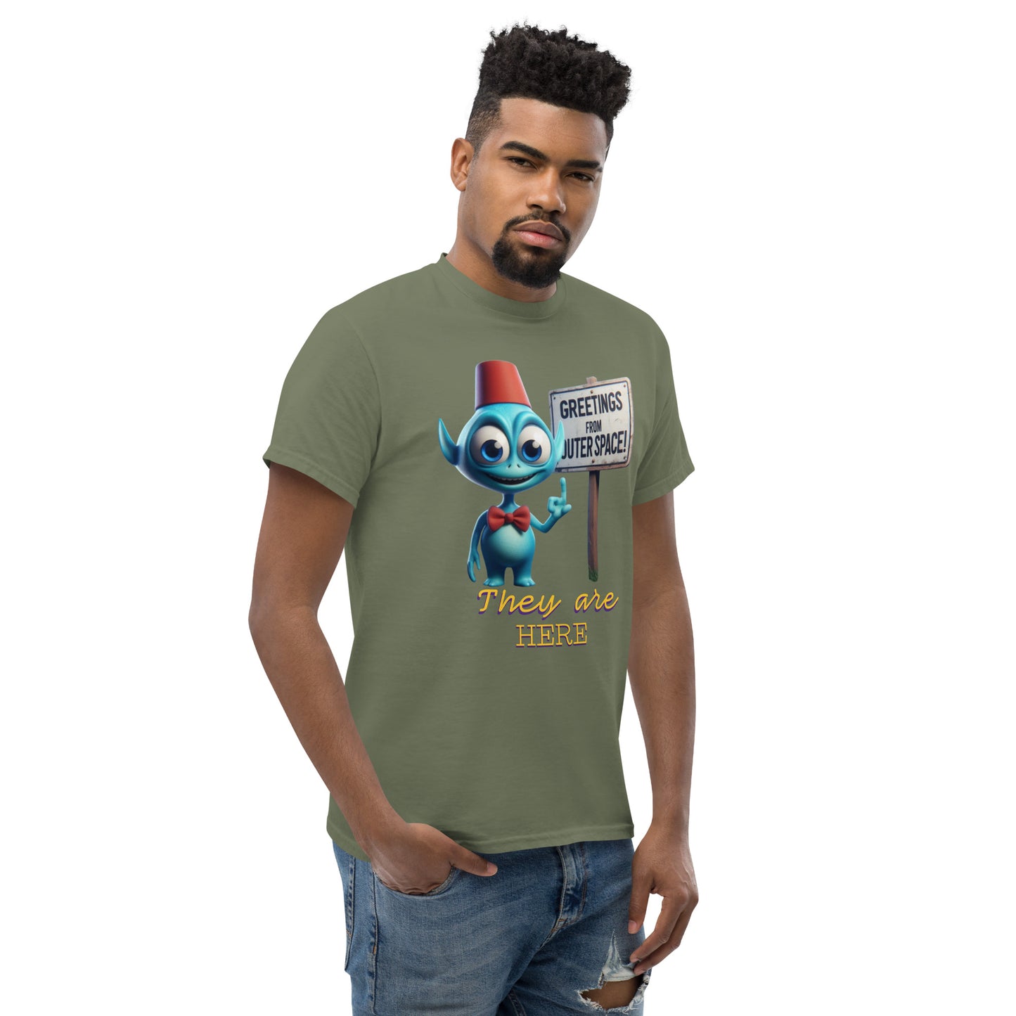 Klassisches Herren-T-Shirt