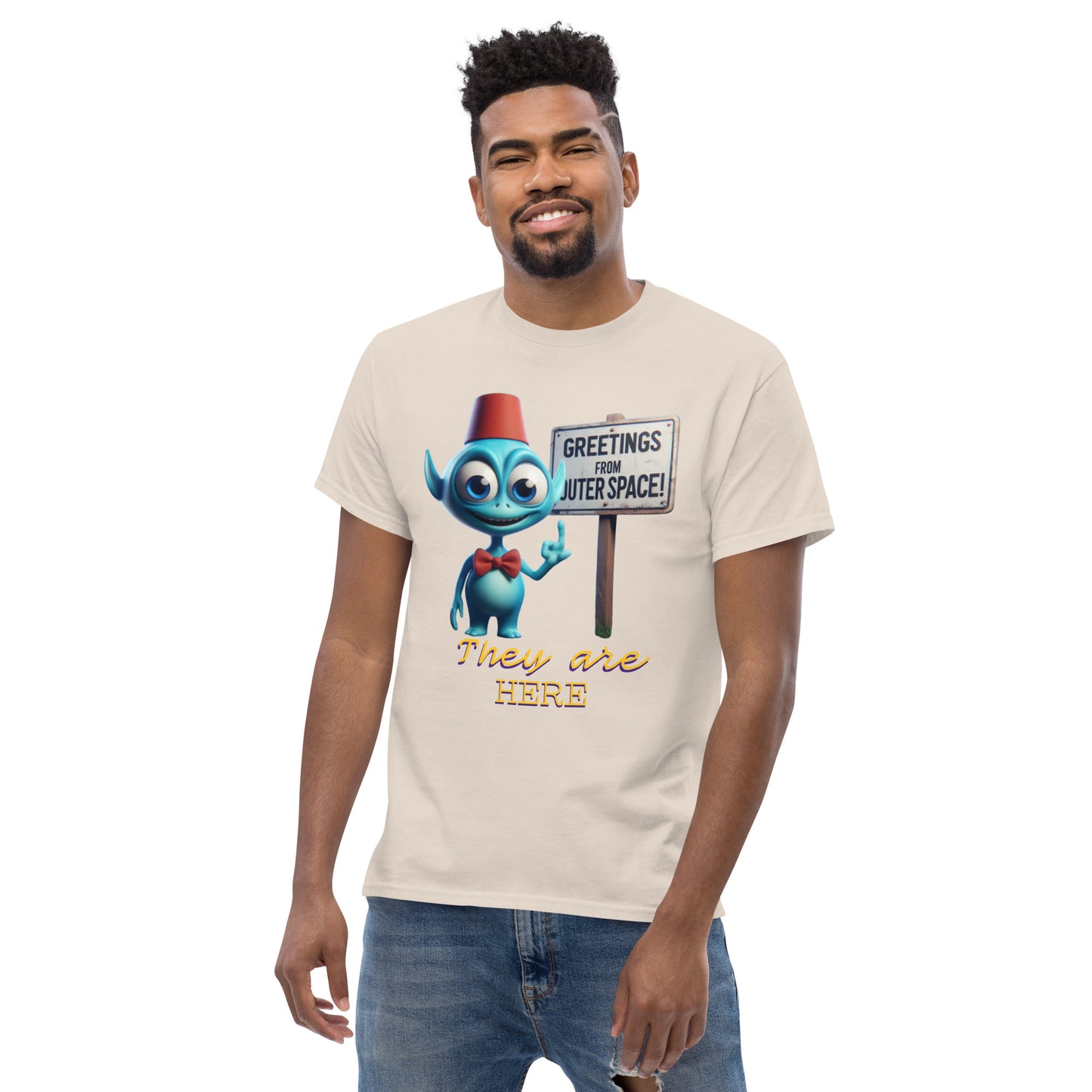 Klassisches Herren-T-Shirt
