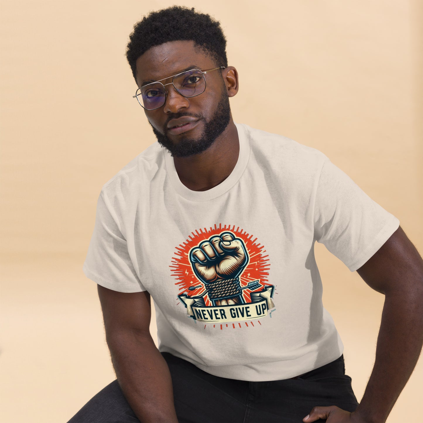 Klassisches Herren-T-Shirt