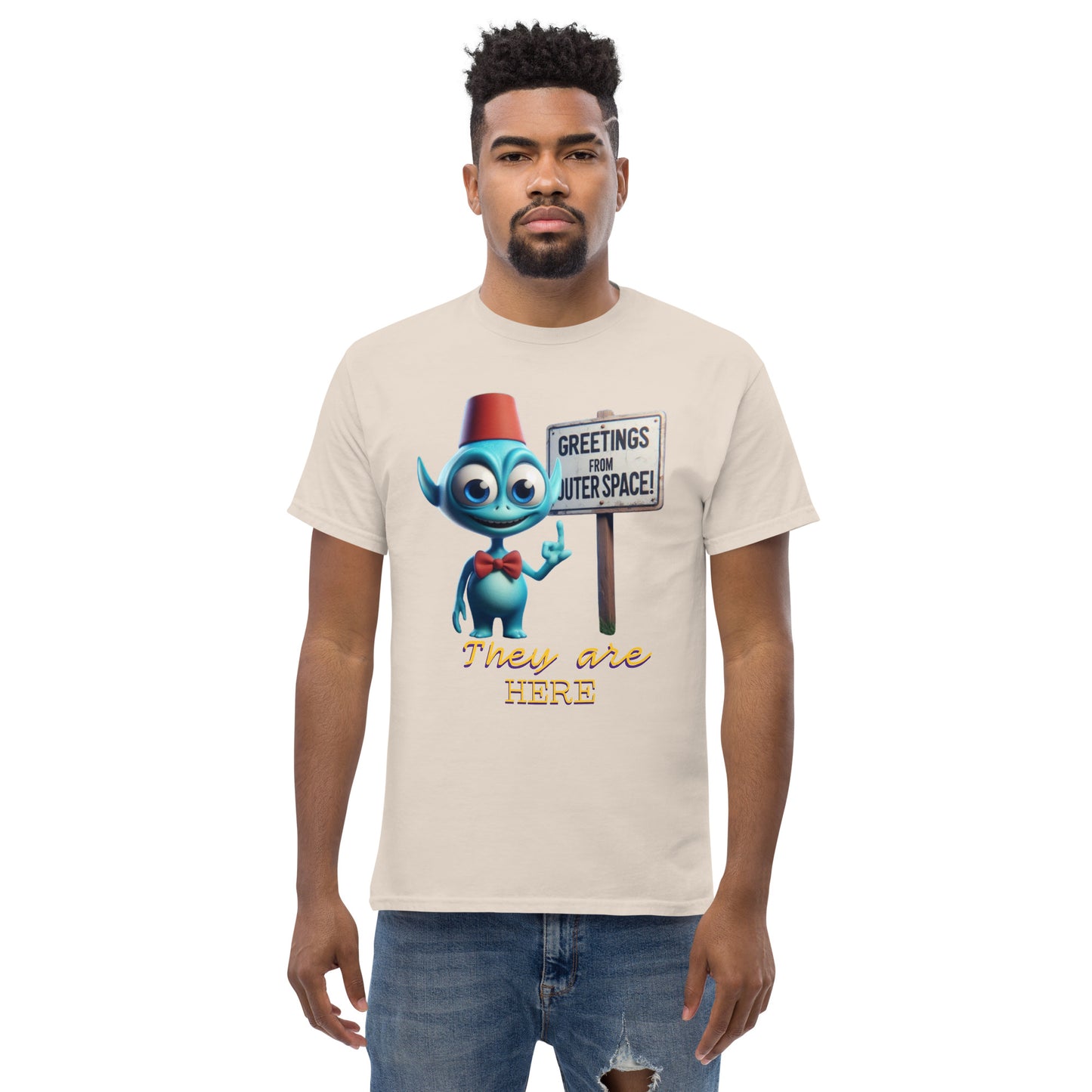 Klassisches Herren-T-Shirt