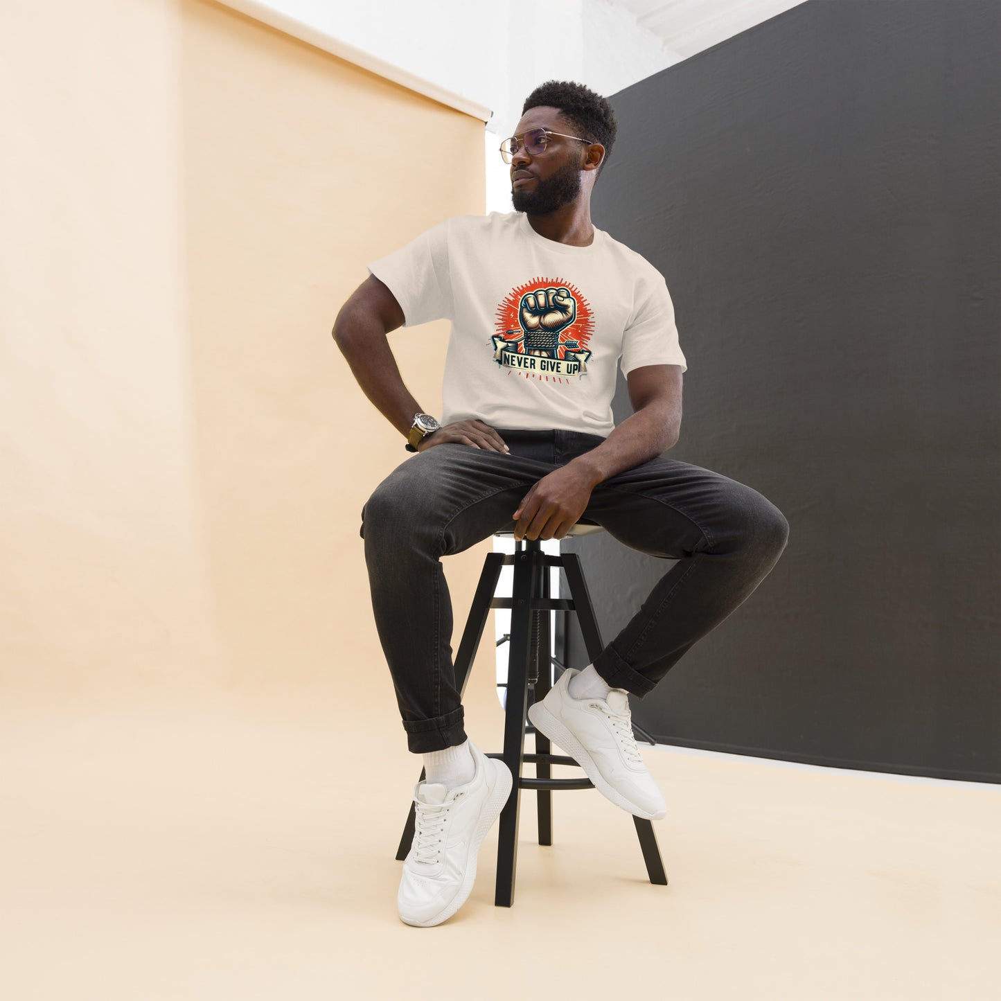 Klassisches Herren-T-Shirt