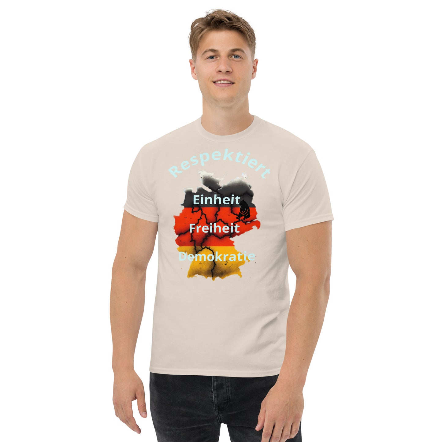 Klassisches Herren-T-Shirt