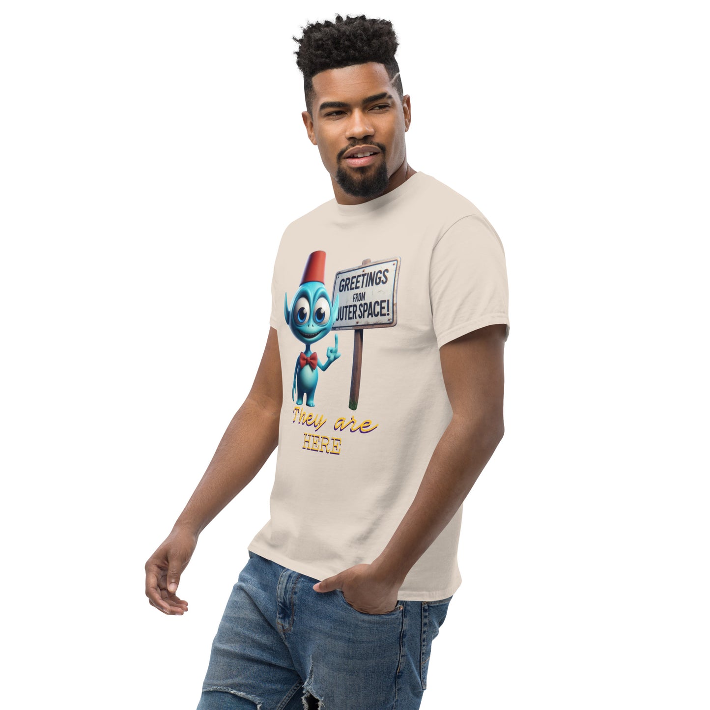 Klassisches Herren-T-Shirt