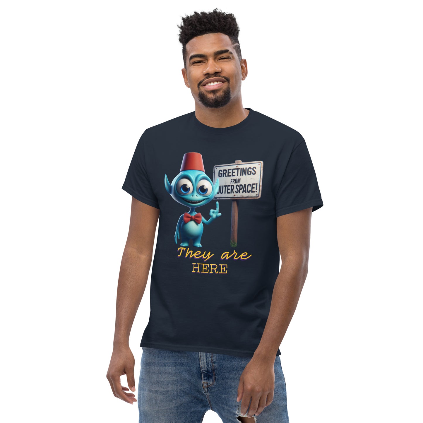 Klassisches Herren-T-Shirt