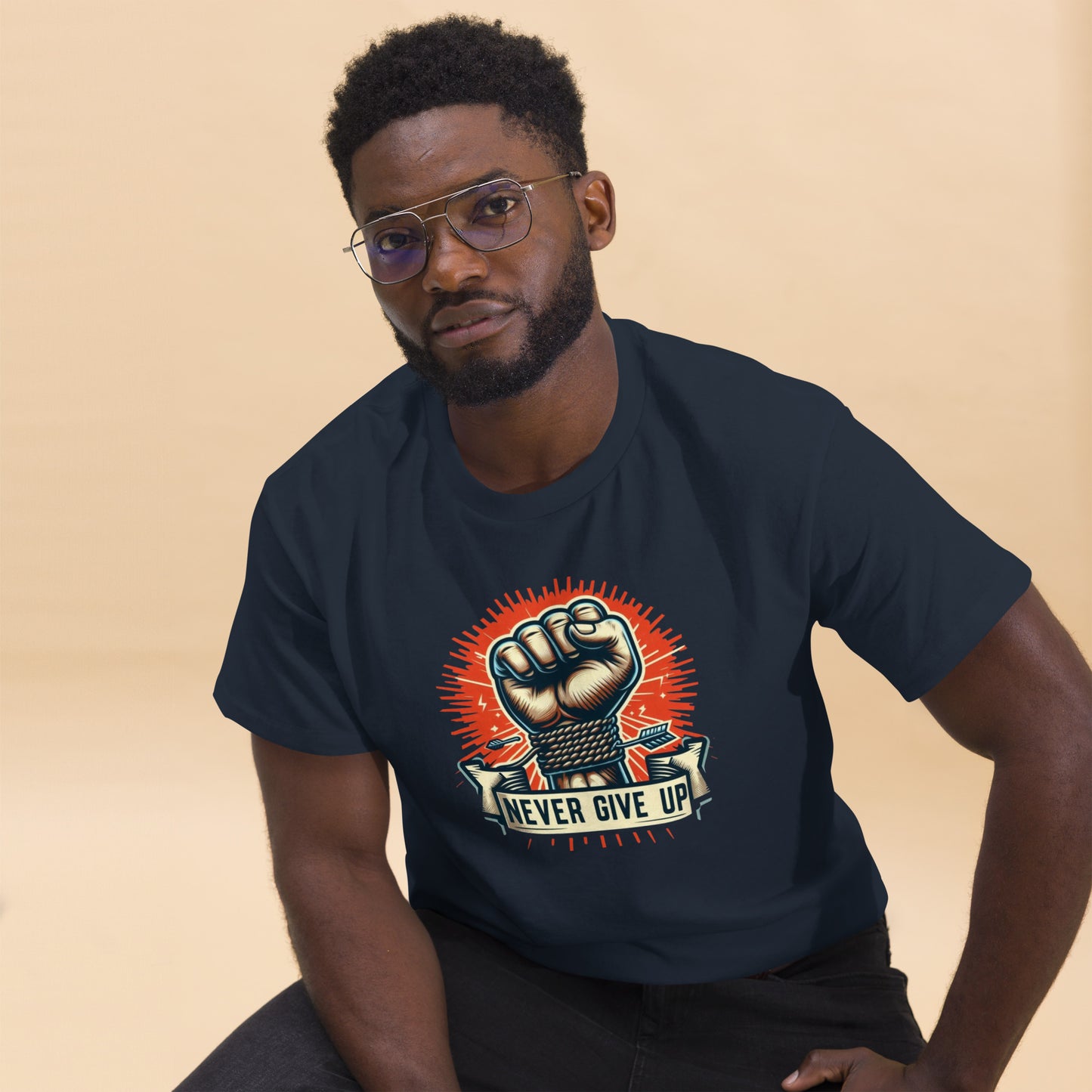 Klassisches Herren-T-Shirt