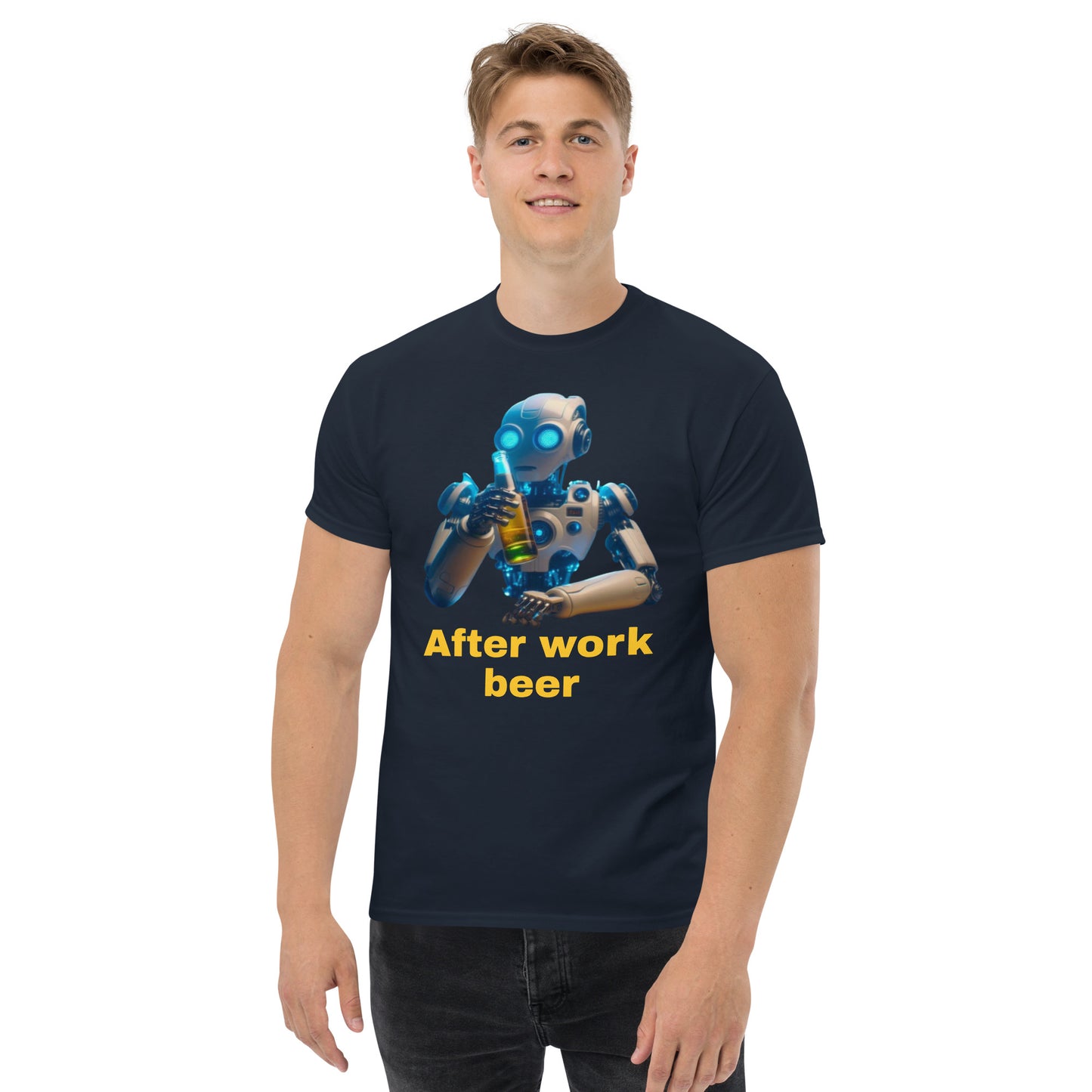 Klassisches Herren-T-Shirt