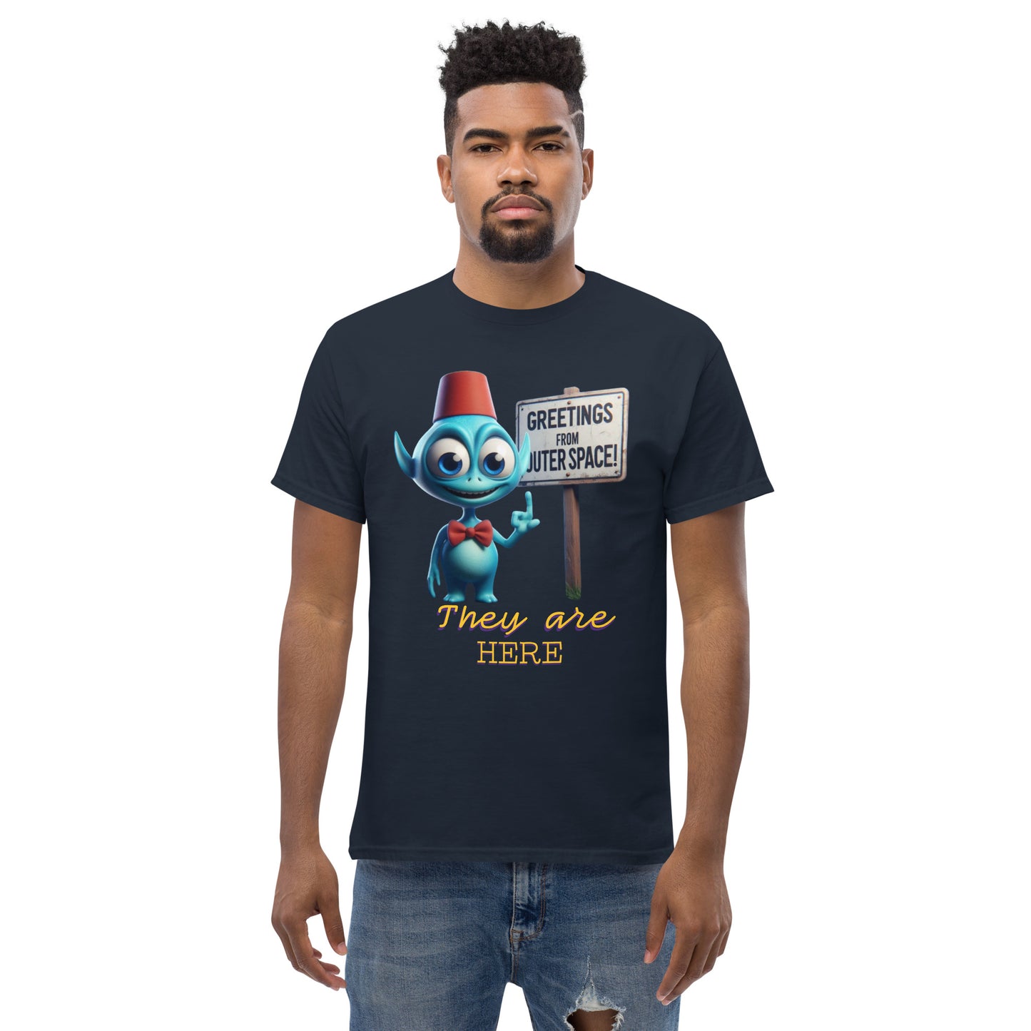 Klassisches Herren-T-Shirt