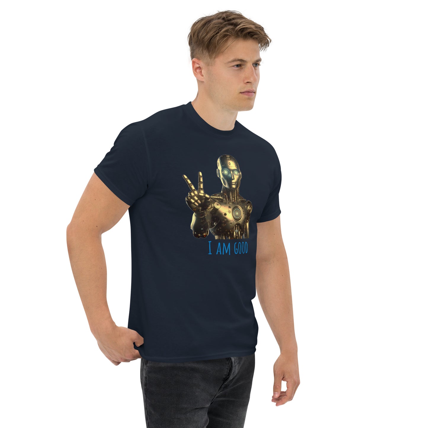 Klassisches Herren-T-Shirt