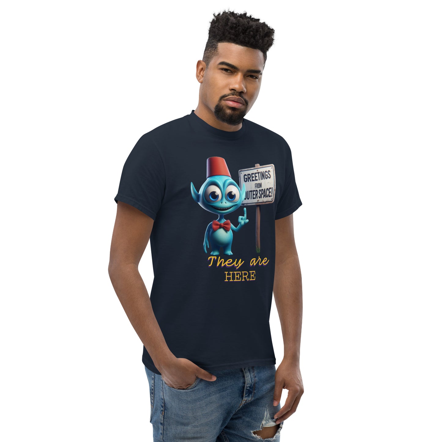 Klassisches Herren-T-Shirt