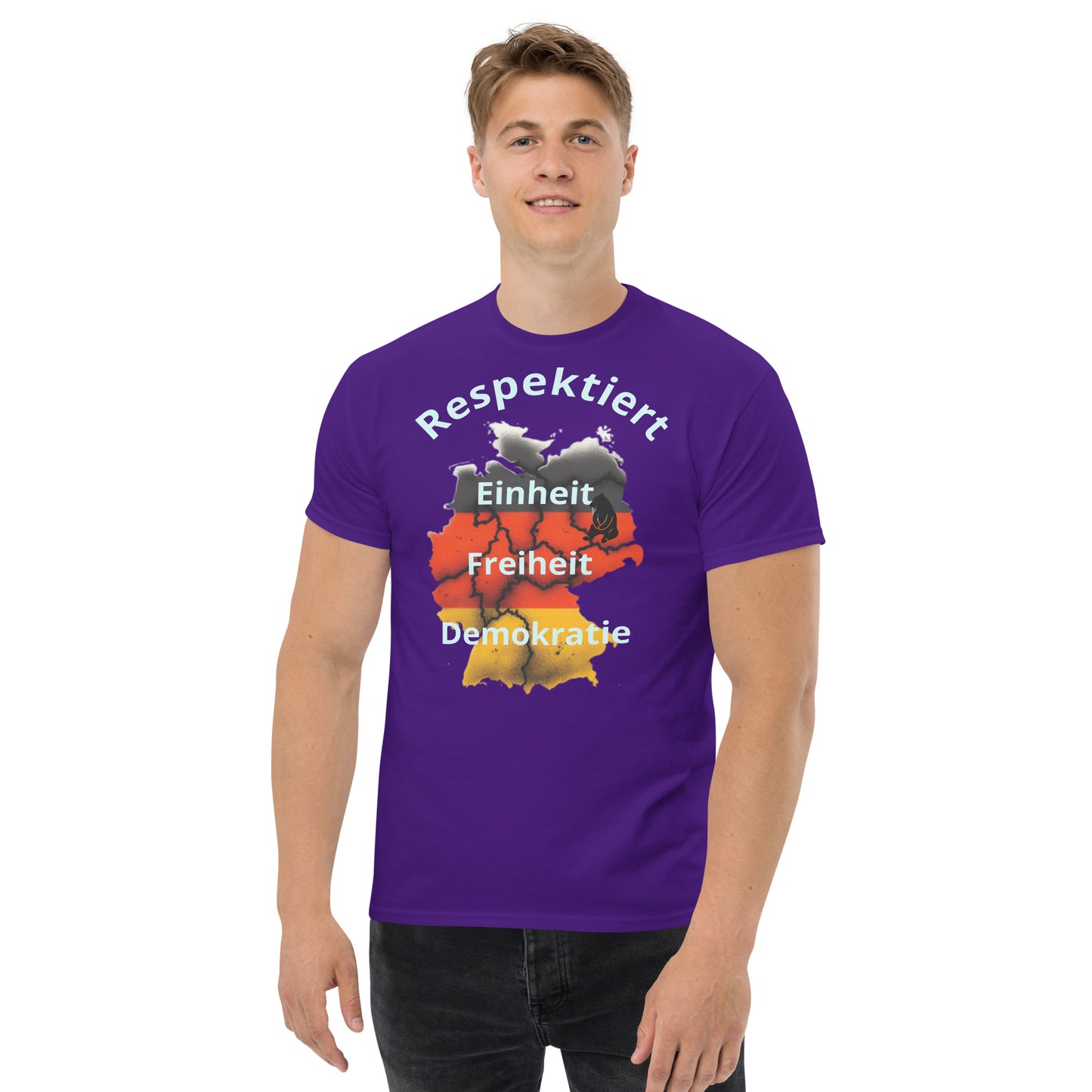 Klassisches Herren-T-Shirt