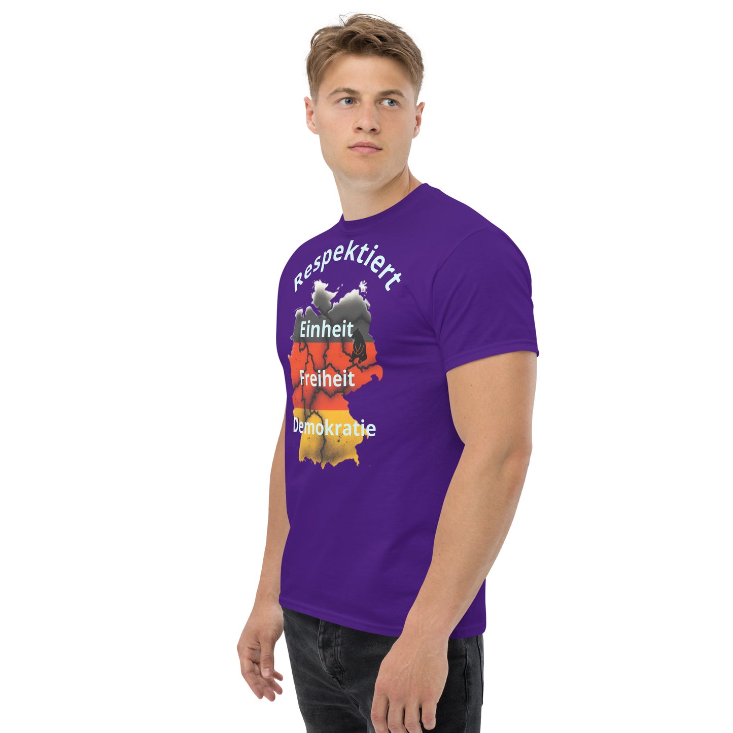 Klassisches Herren-T-Shirt