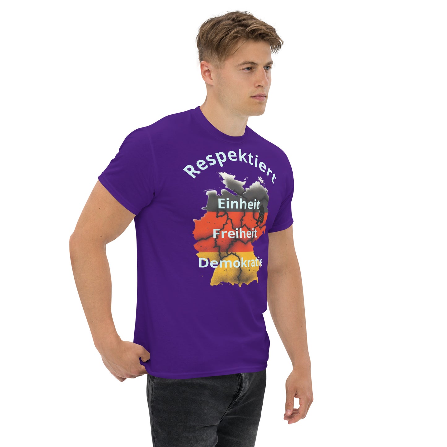 Klassisches Herren-T-Shirt