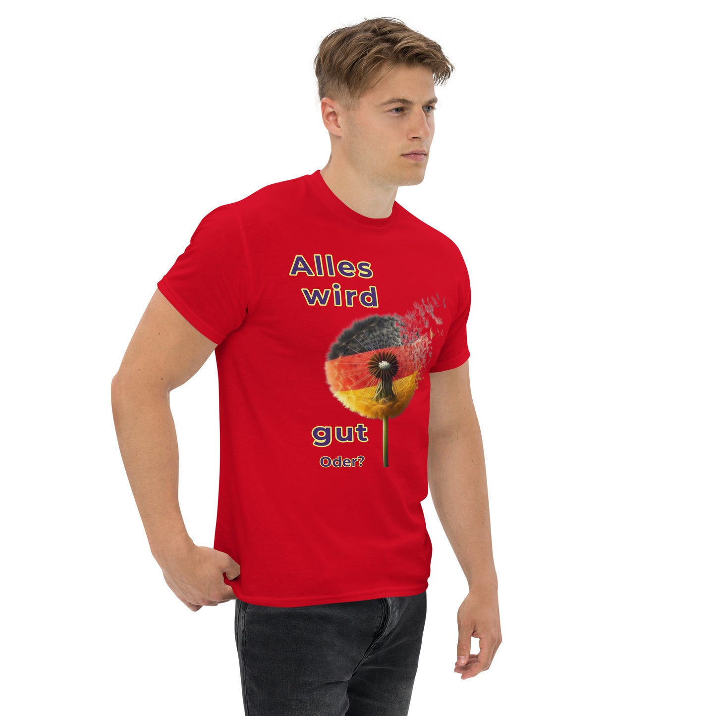 Klassisches Herren-T-Shirt, Motiv BRD
