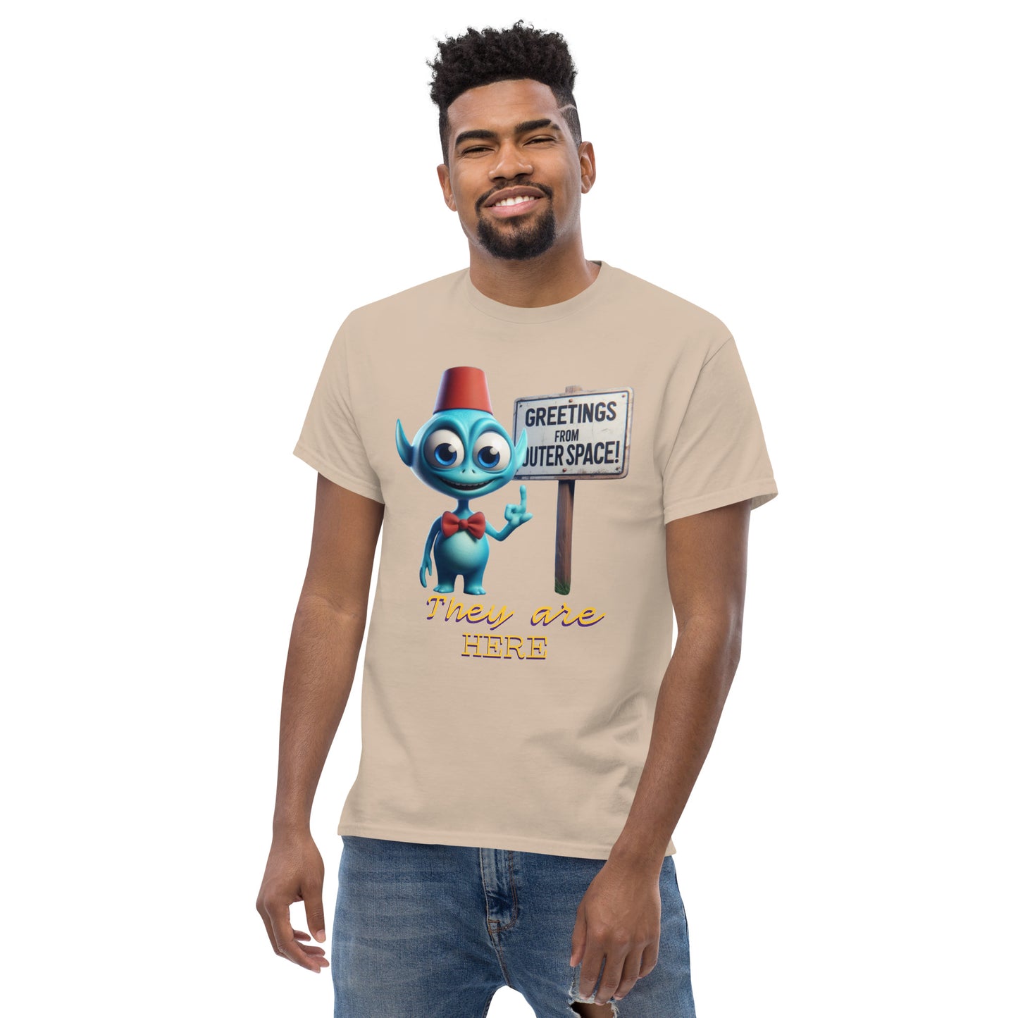 Klassisches Herren-T-Shirt