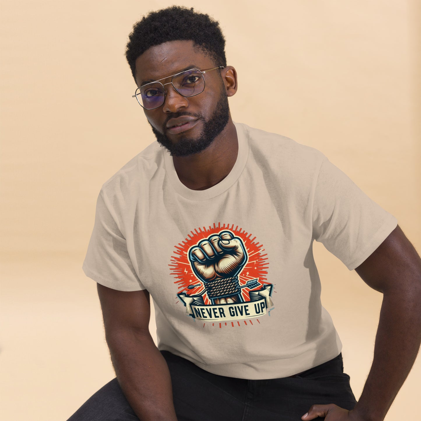 Klassisches Herren-T-Shirt