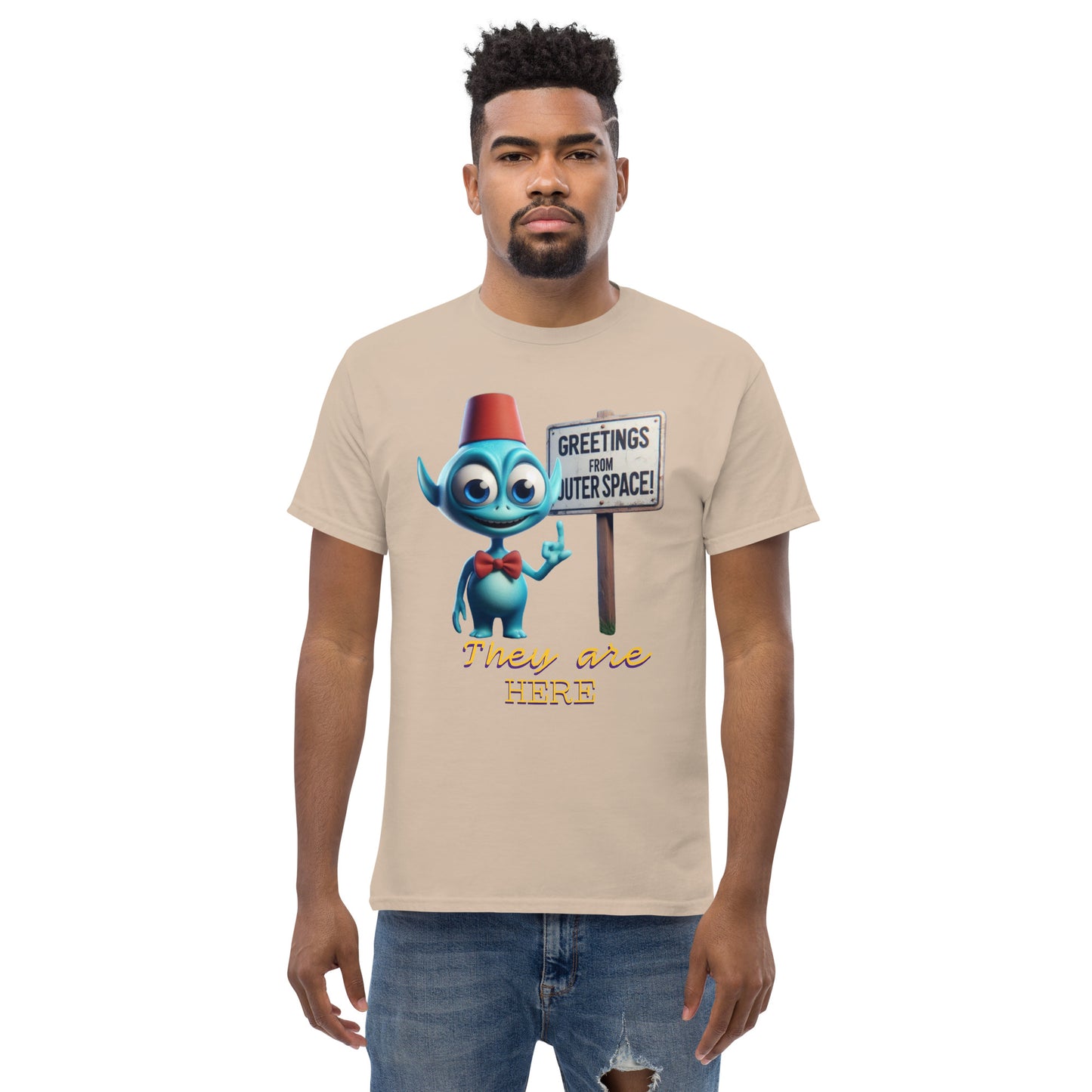 Klassisches Herren-T-Shirt