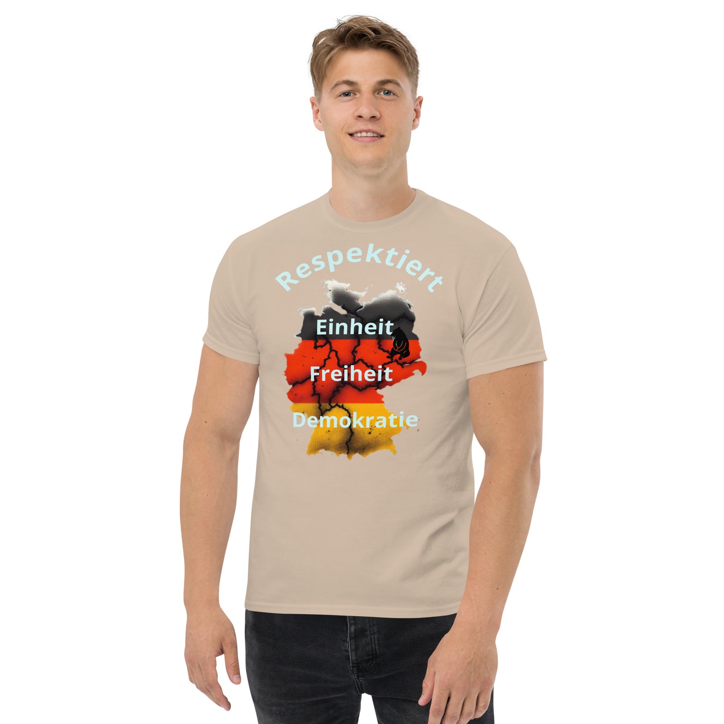 Klassisches Herren-T-Shirt