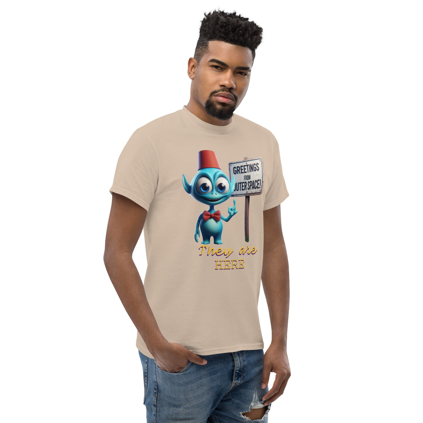 Klassisches Herren-T-Shirt