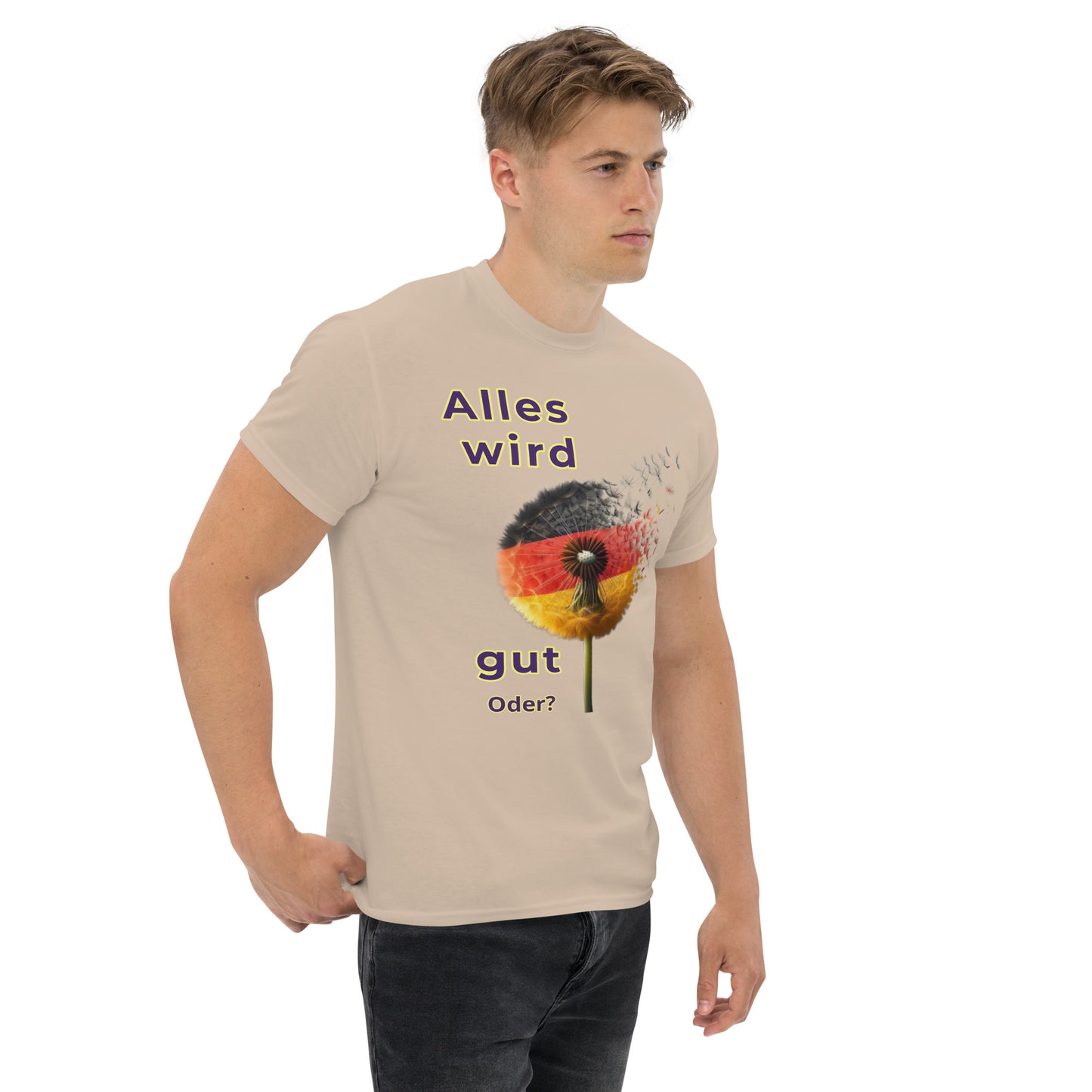 Klassisches Herren-T-Shirt, Motiv BRD