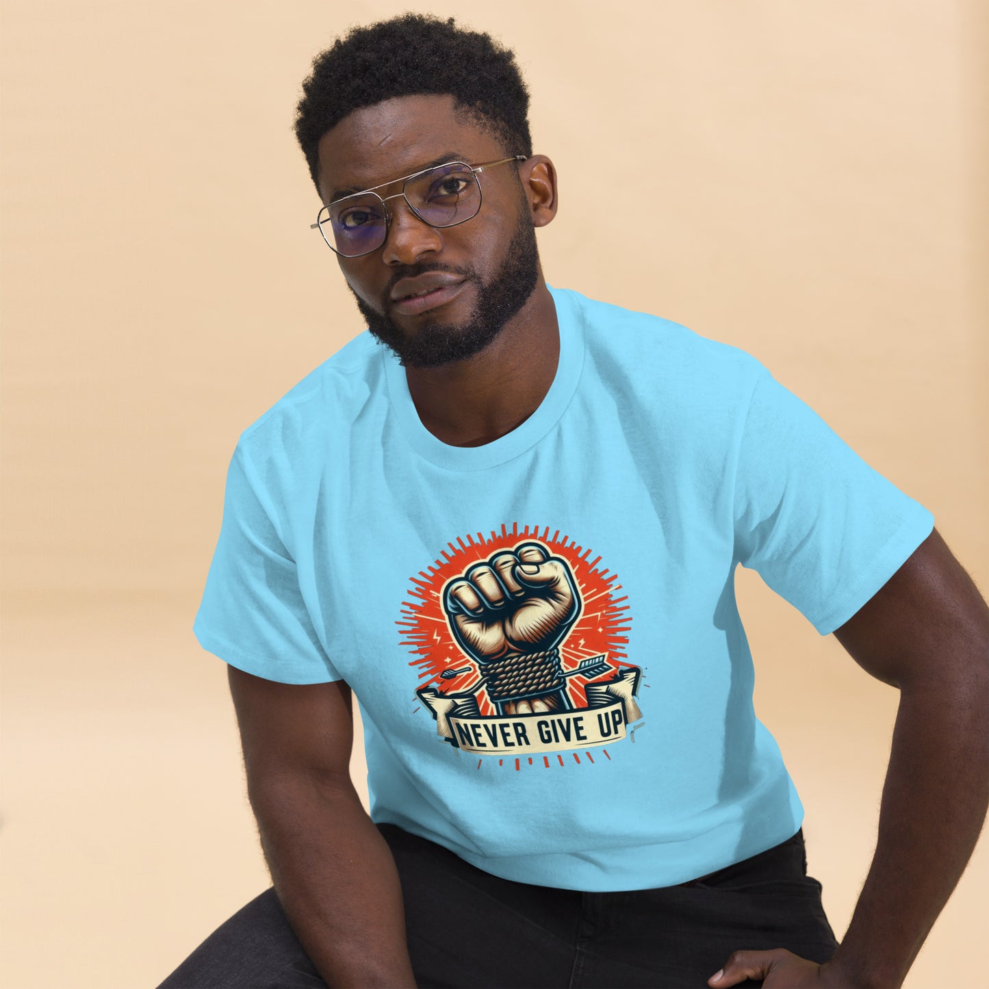 Klassisches Herren-T-Shirt