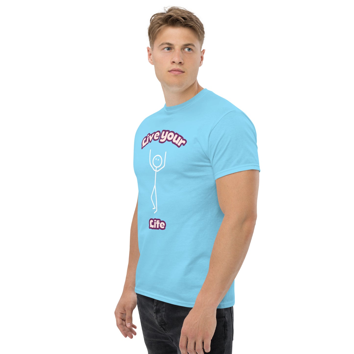 Klassisches Herren-T-Shirt