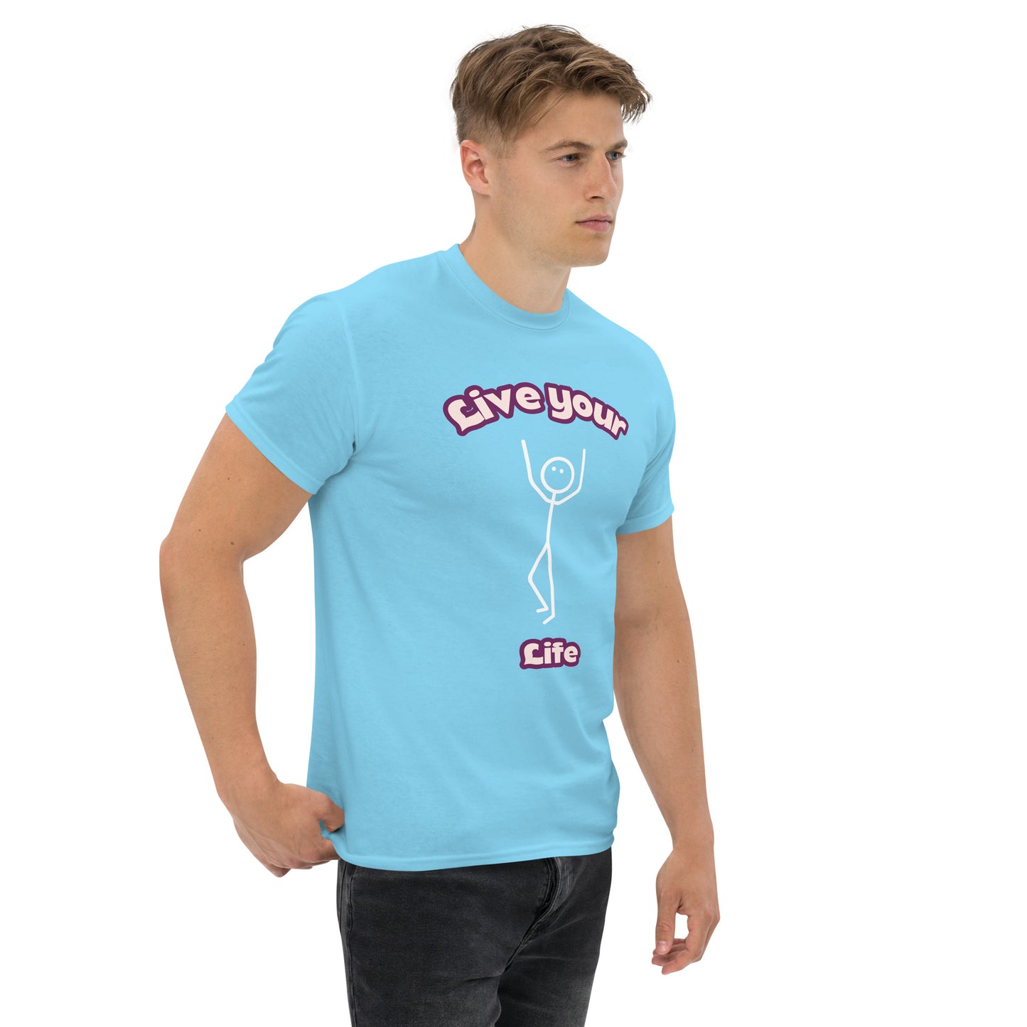 Klassisches Herren-T-Shirt