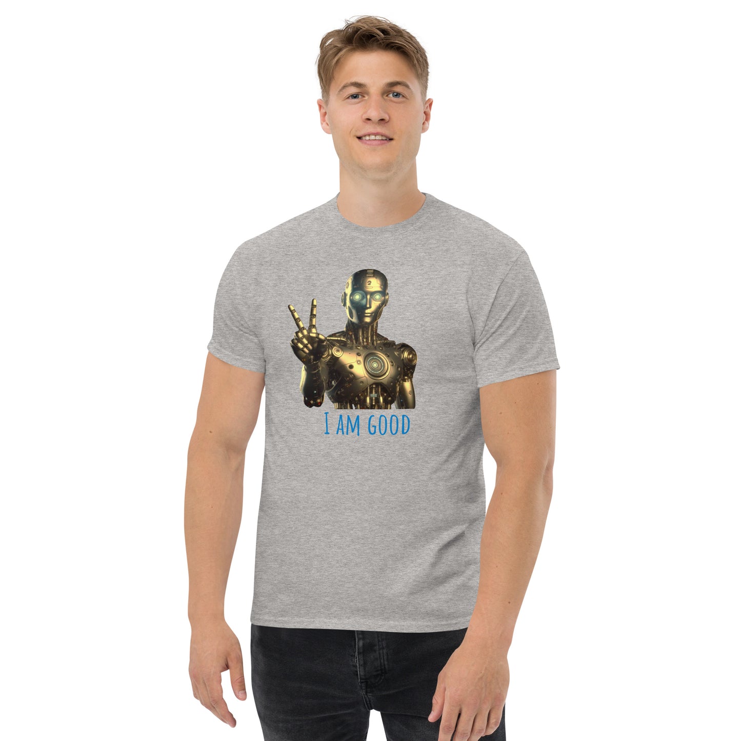 Klassisches Herren-T-Shirt
