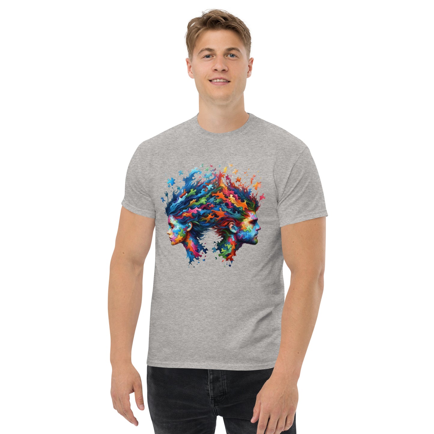 Klassisches Herren-T-Shirt